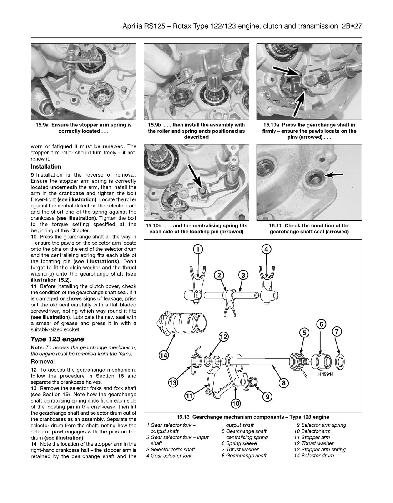 Aprilia RS50 (1999-2006) & RS125 (1993-2006) Haynes Repair Manual - Image 6