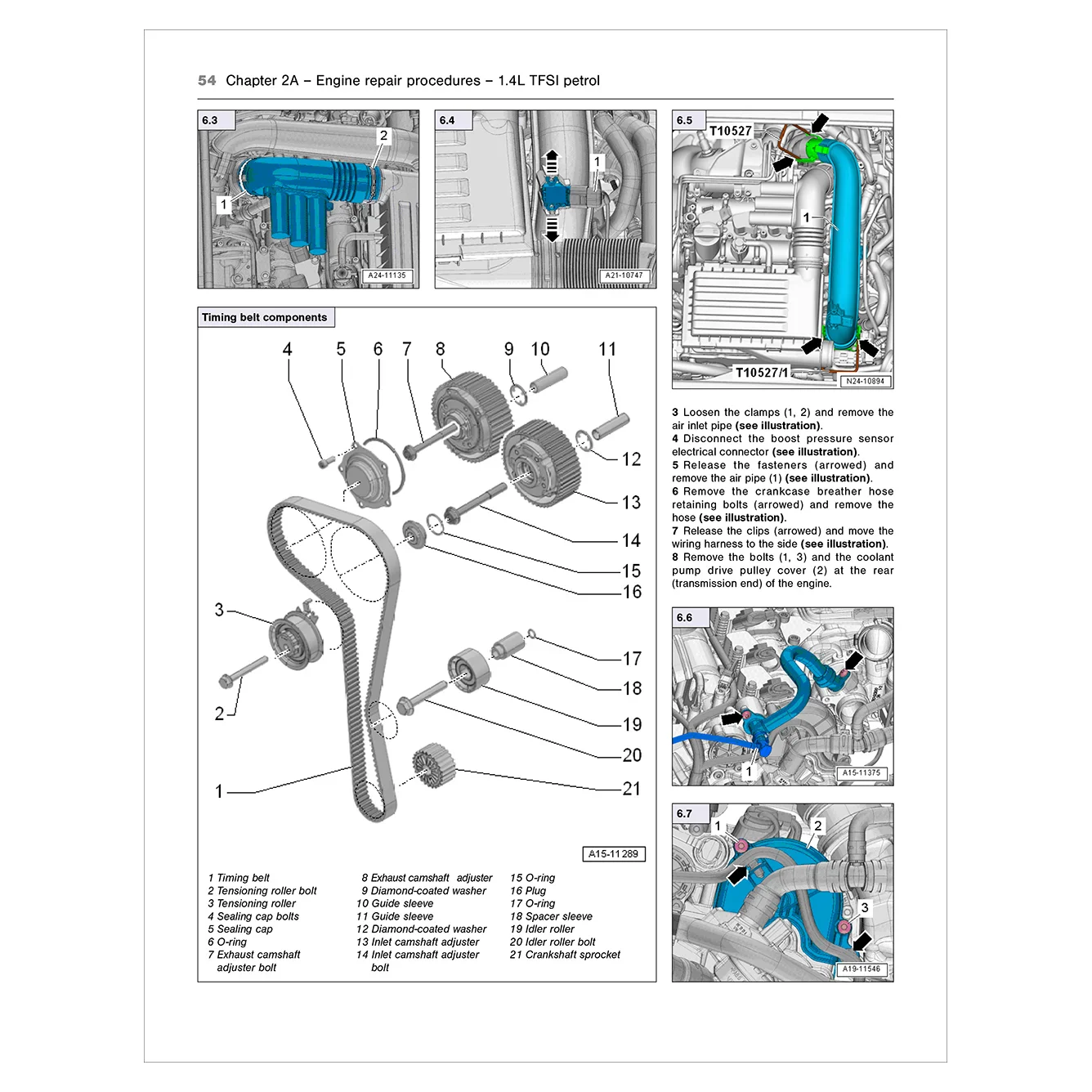 Audi A3 Petrol & Diesel (2012 - 2020) Haynes Repair Manual - Image 5