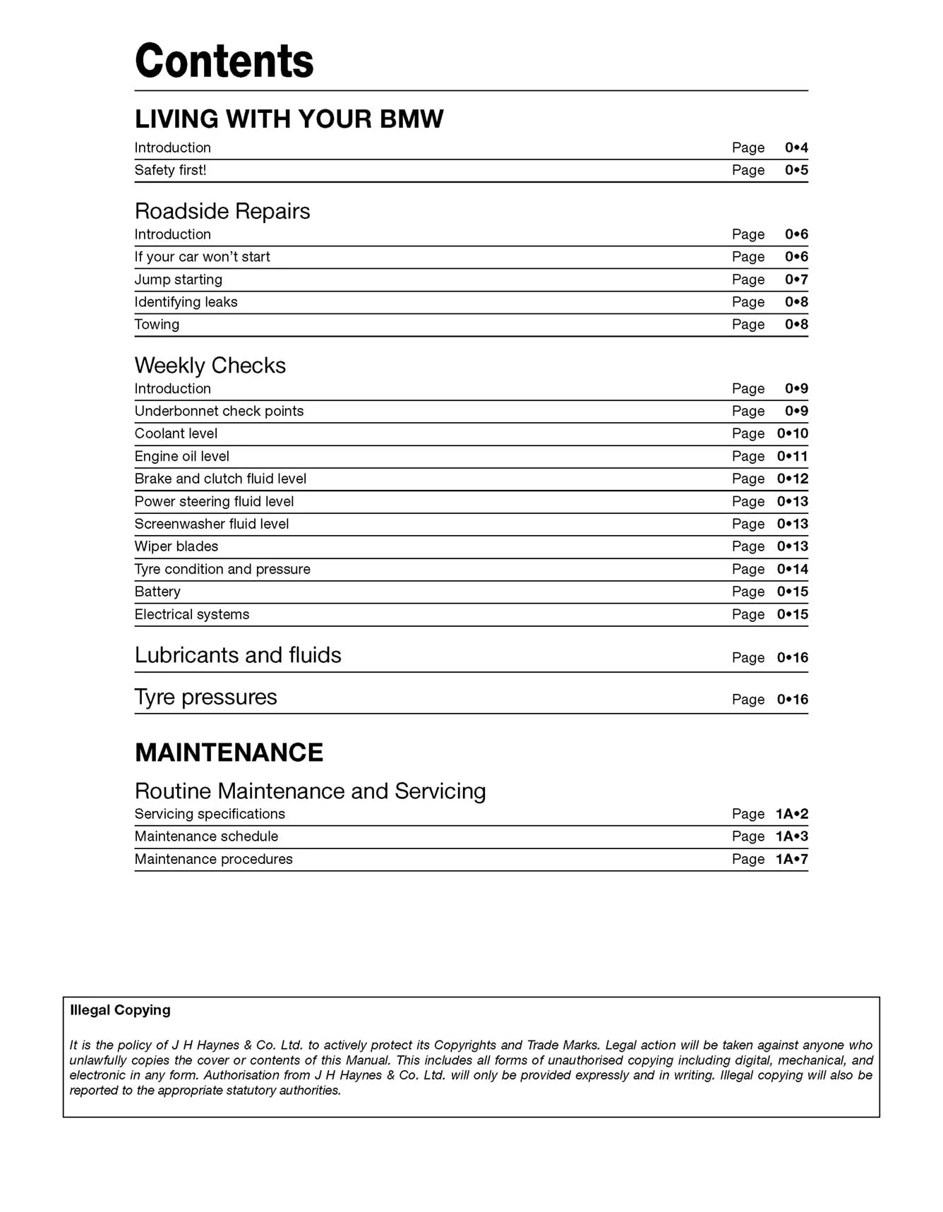 BMW 5 Series Diesel (Sept 2003-2010) Haynes Repair Manual - Image 4
