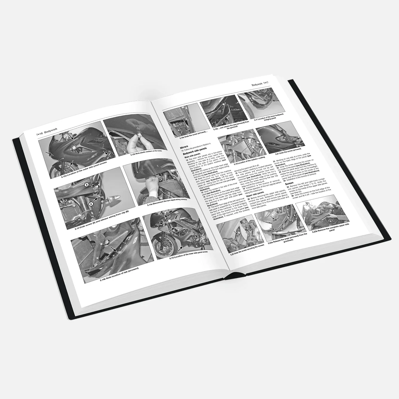 BMW F650, F700 & F800 Twins (2006-2016) Haynes Repair Manual - Premium Hardback Black Edition - Image 3