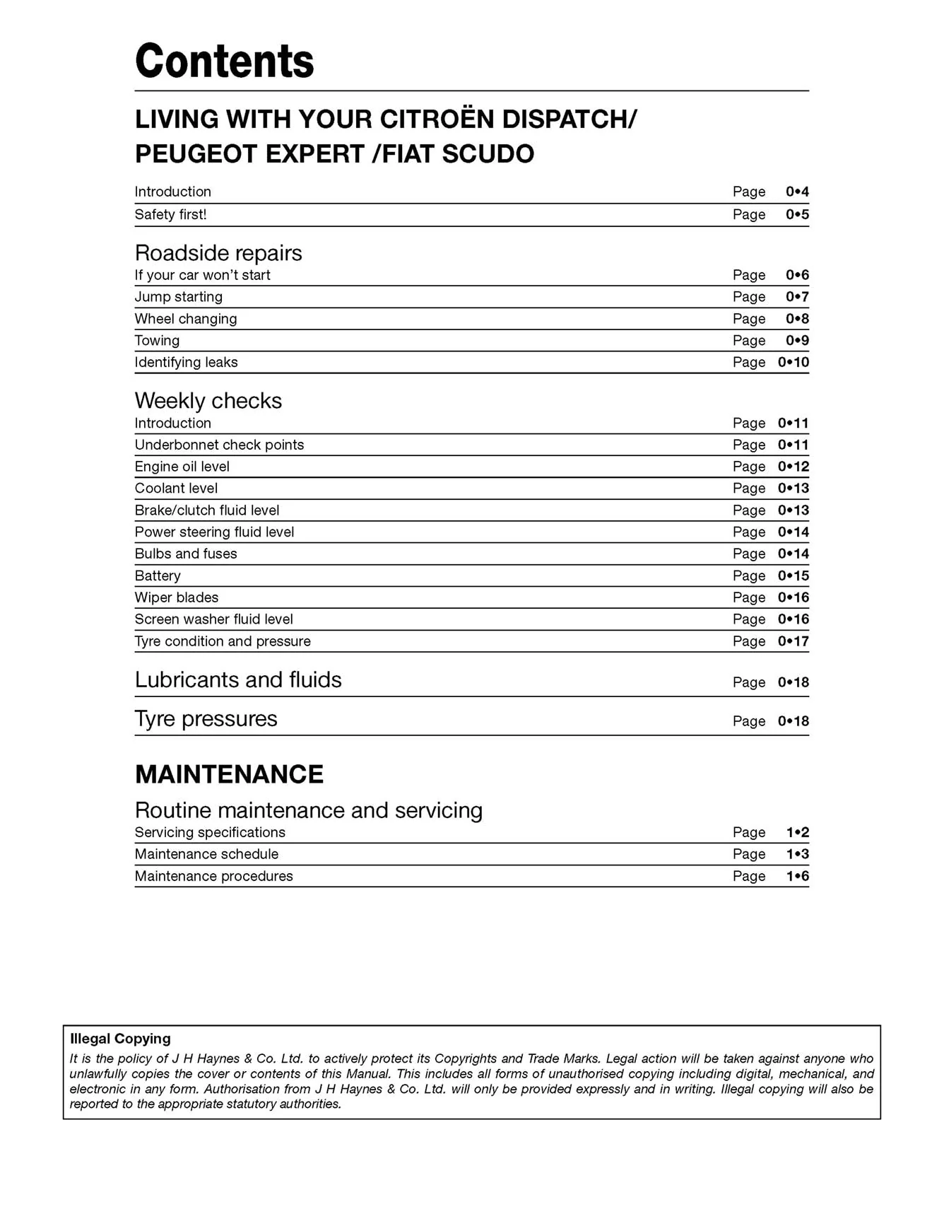 Citroen Dispatch, Peugeot Expert & Fiat Scudo Diesel 56 to 16 (2007-Aug 2016) Haynes Repair Manual - Premium Hardback Black Edition - Image 4