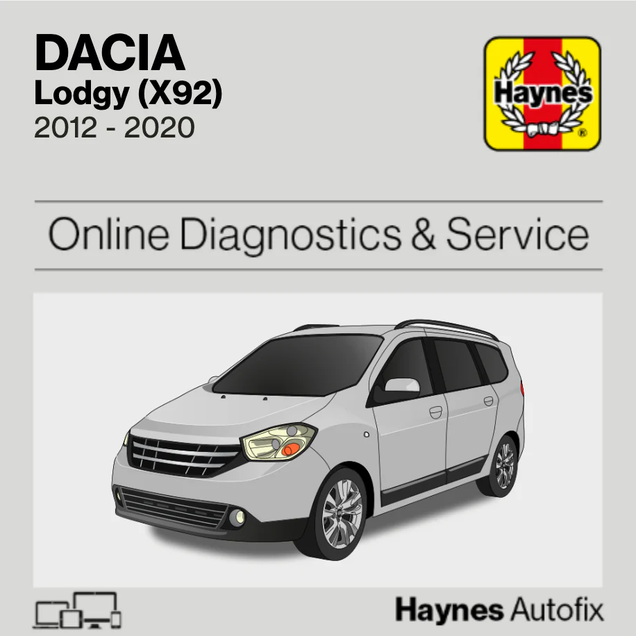 Dacia Lodgy (X92) 2012 to 2020 Haynes Online Diagnostics & Service Guide