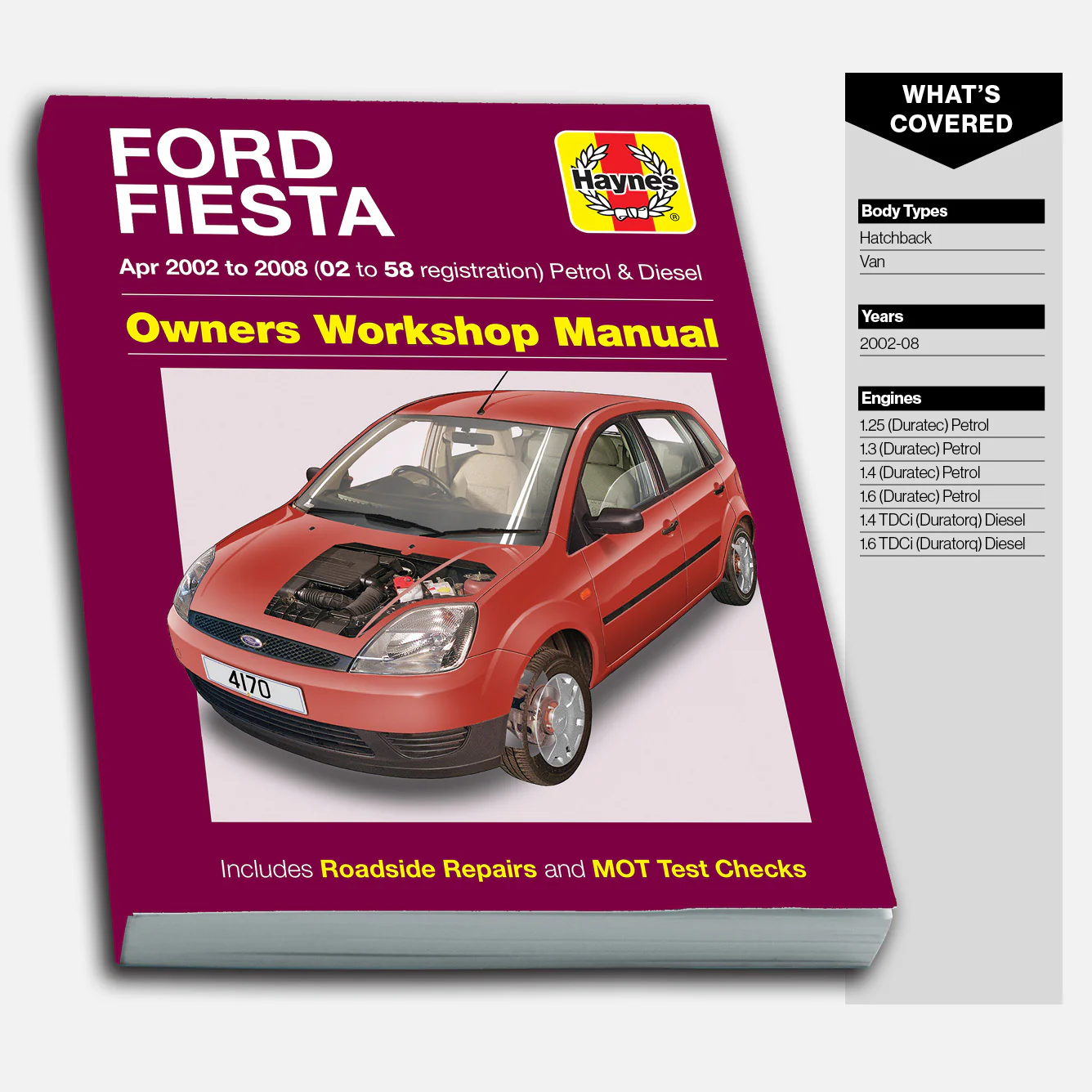 Ford Fiesta Petrol & Diesel (Apr 2002-2008) Haynes Repair Manual - Image 2