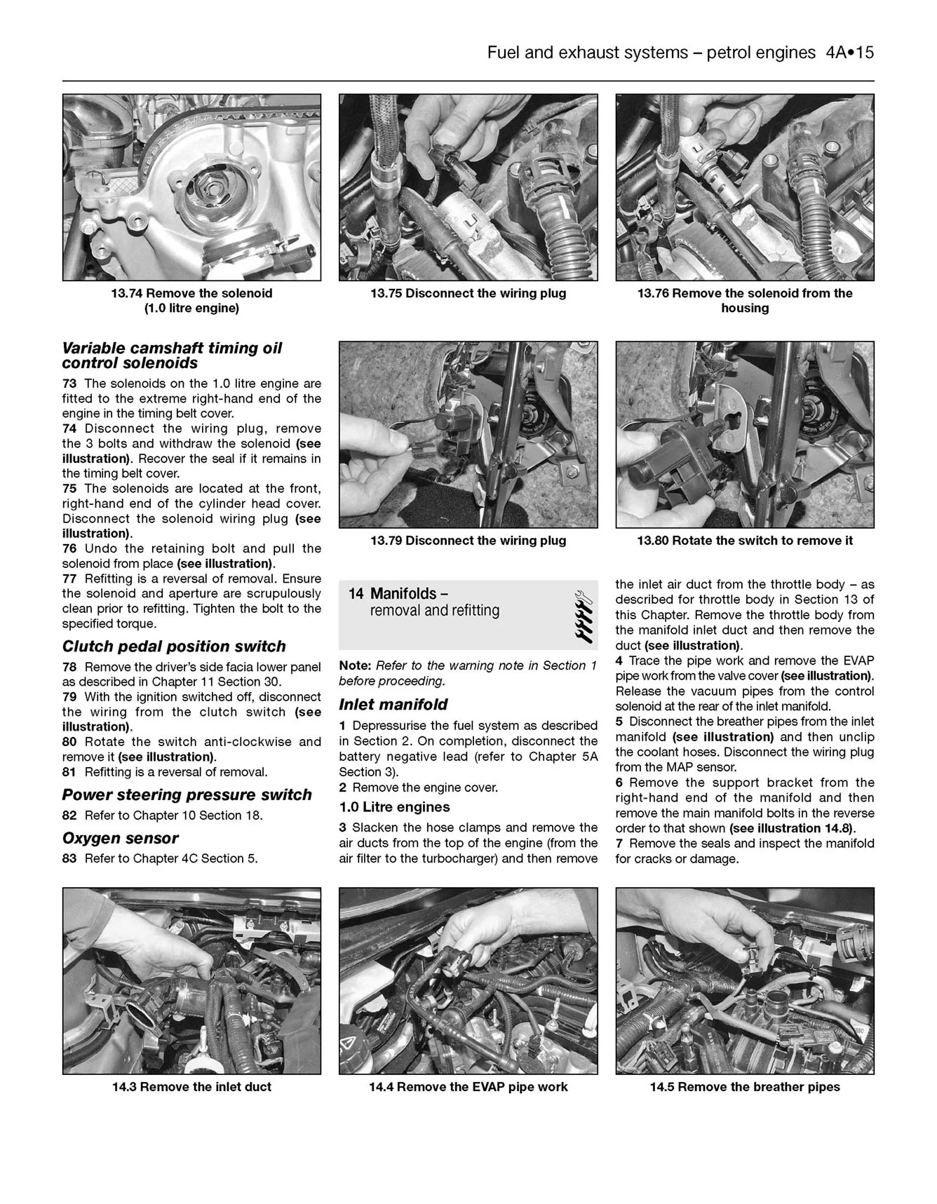 Ford Focus Petrol & Diesel 64 to 18 (Oct 2014-2018) Haynes Repair Manual - Premium Hardback Black Edition - Image 7