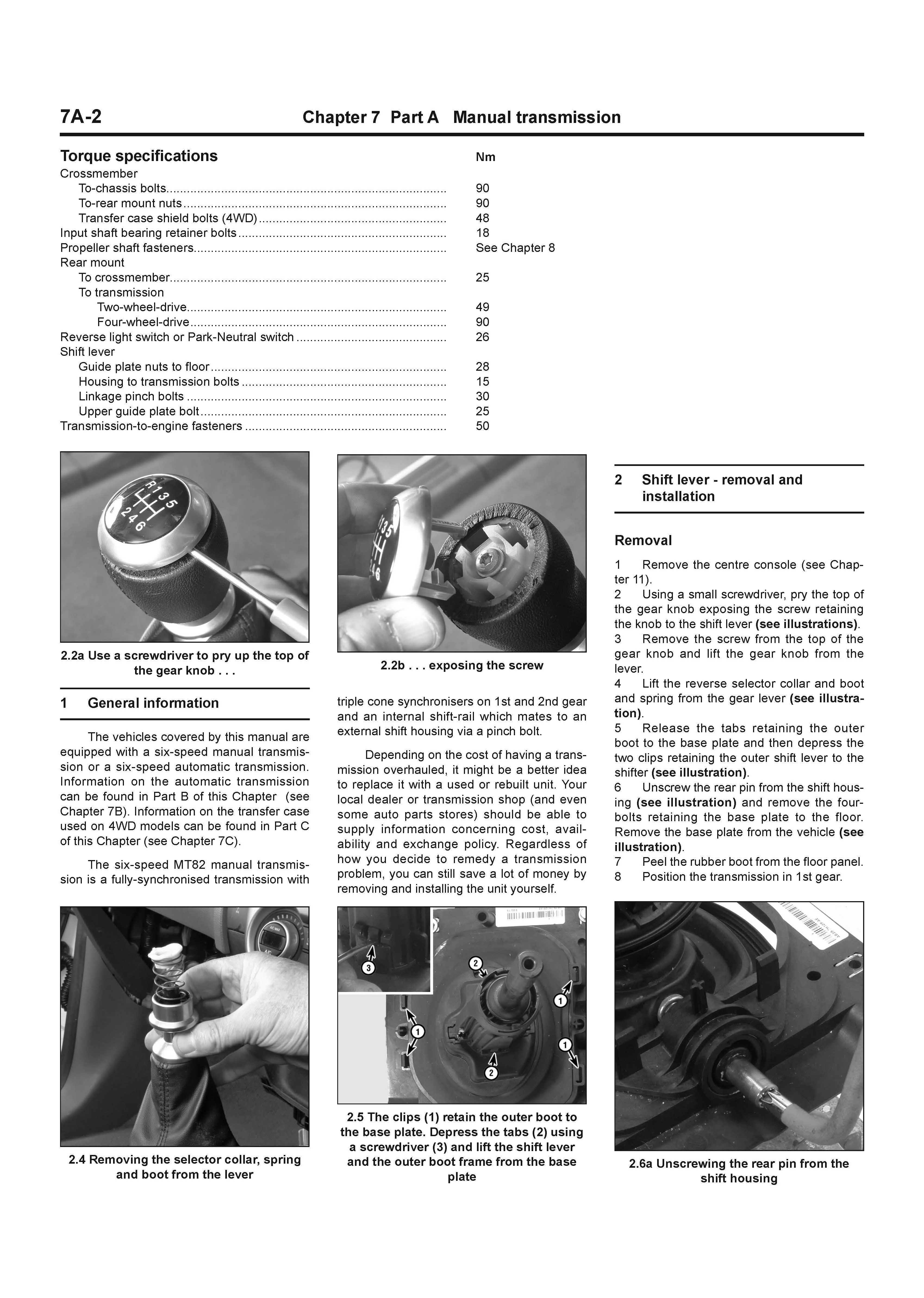 Ford Ranger / Mazda BT-50 Diesel 2011-2018 Haynes Repair Manual - Image 10