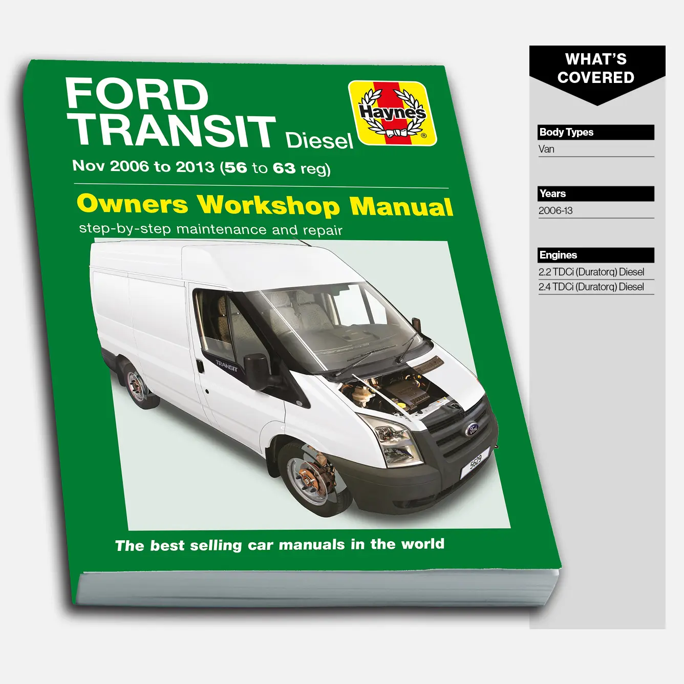 Ford Transit Diesel (2006-2013) Haynes Repair Manual - Image 2
