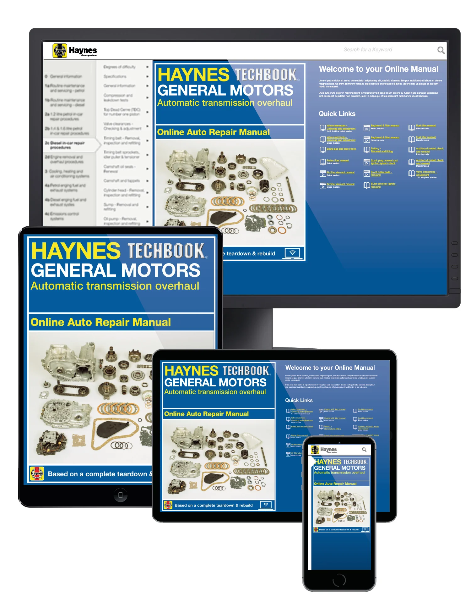 General Motors Automatic Transmission Overhaul Haynes Techbook (USA) - Image 2