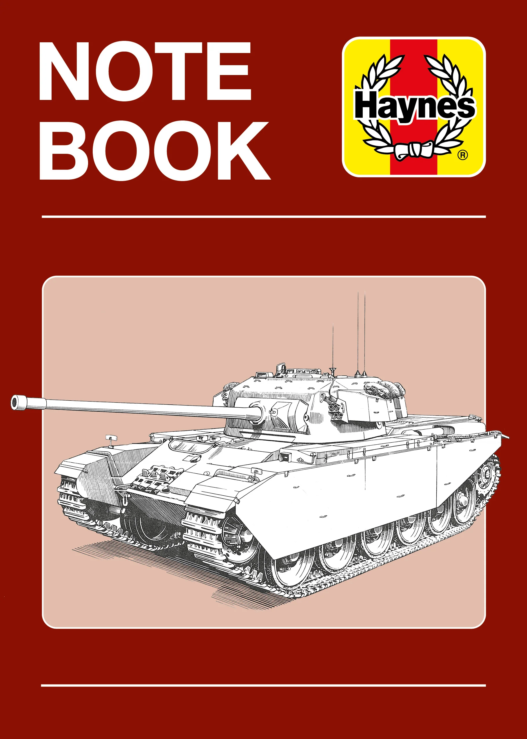 Haynes A5 Notebook – Centurion Main Battle Tank Edition