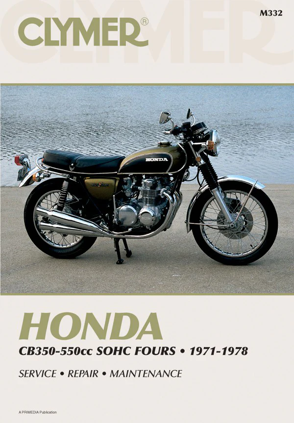 Honda CB350-550CC Sonic Fours Motorcycle, 1971-1978 Service Repair Manual