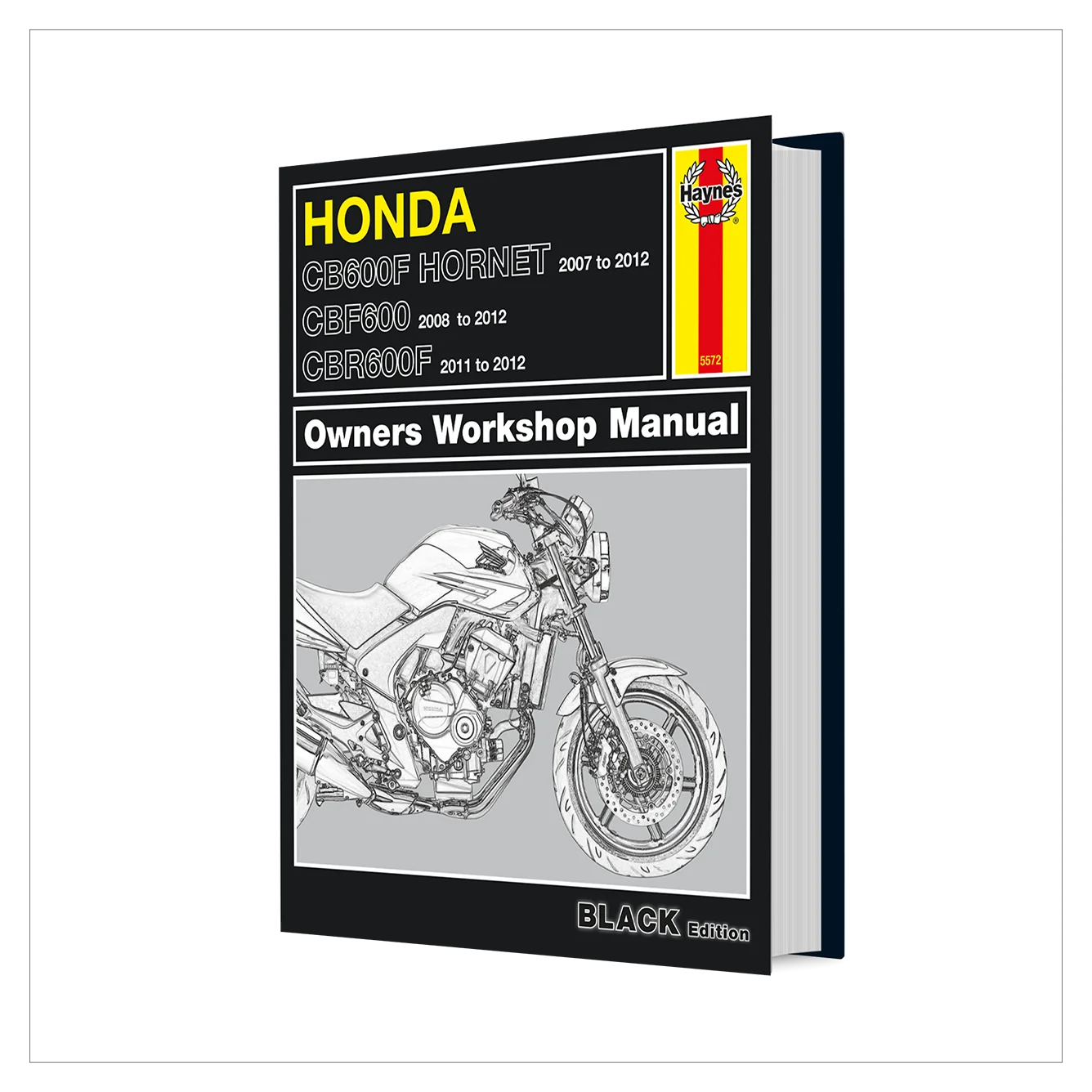 Honda CB600 Hornet, CBF600 & CBR600F (2007-2012) Haynes Repair Manual - Premium Hardback Edition