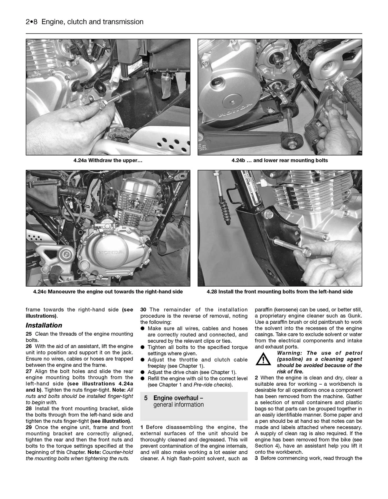 Honda CBF125 (2009-2017) Haynes Repair Manual - Premium Hardback Edition - Image 6