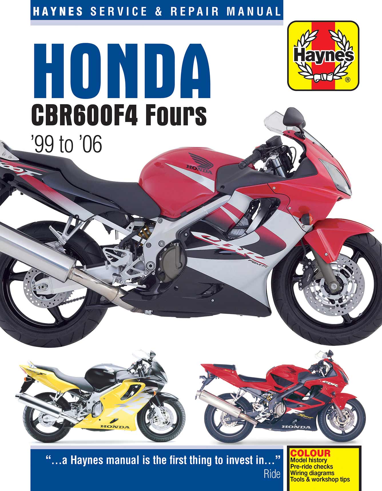 Honda CBR600F4 (1999-2006) Haynes Repair Manual