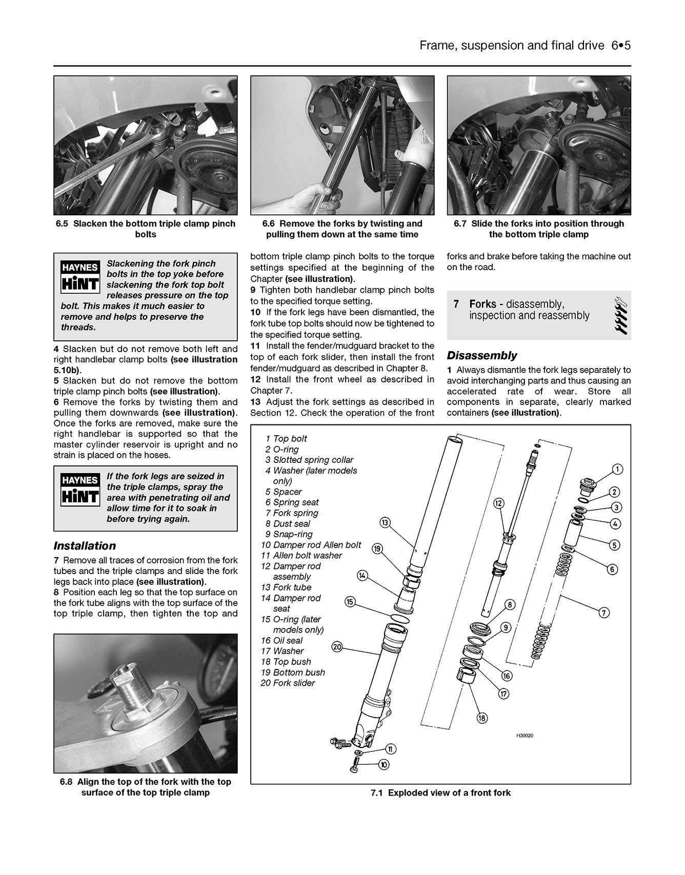 Honda CBR900RR FireBlade (1992-1999) Haynes Repair Manual - Premium Hardback Black Edition - Image 7