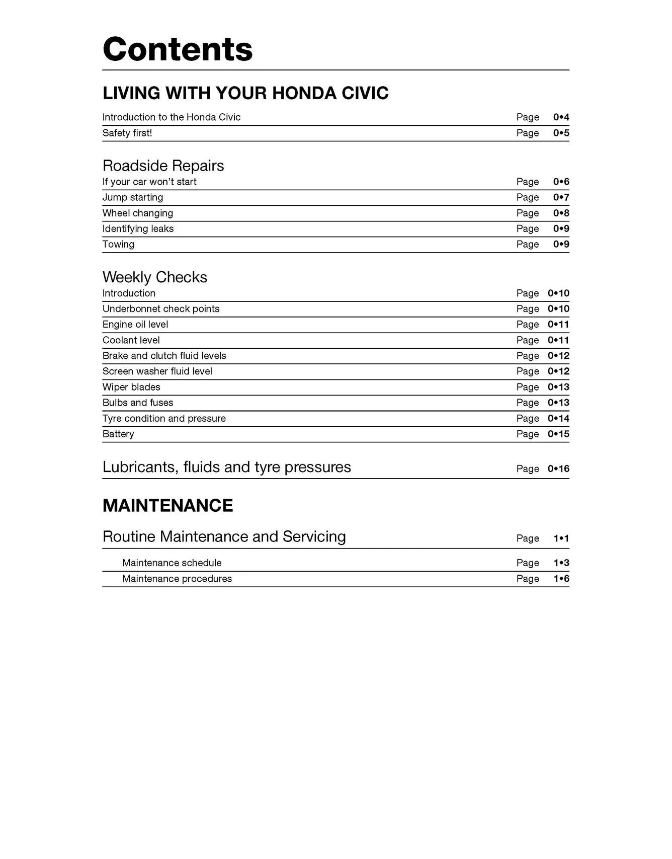 Honda Civic (Nov 1991-1996) Haynes Repair Manual - Image 3