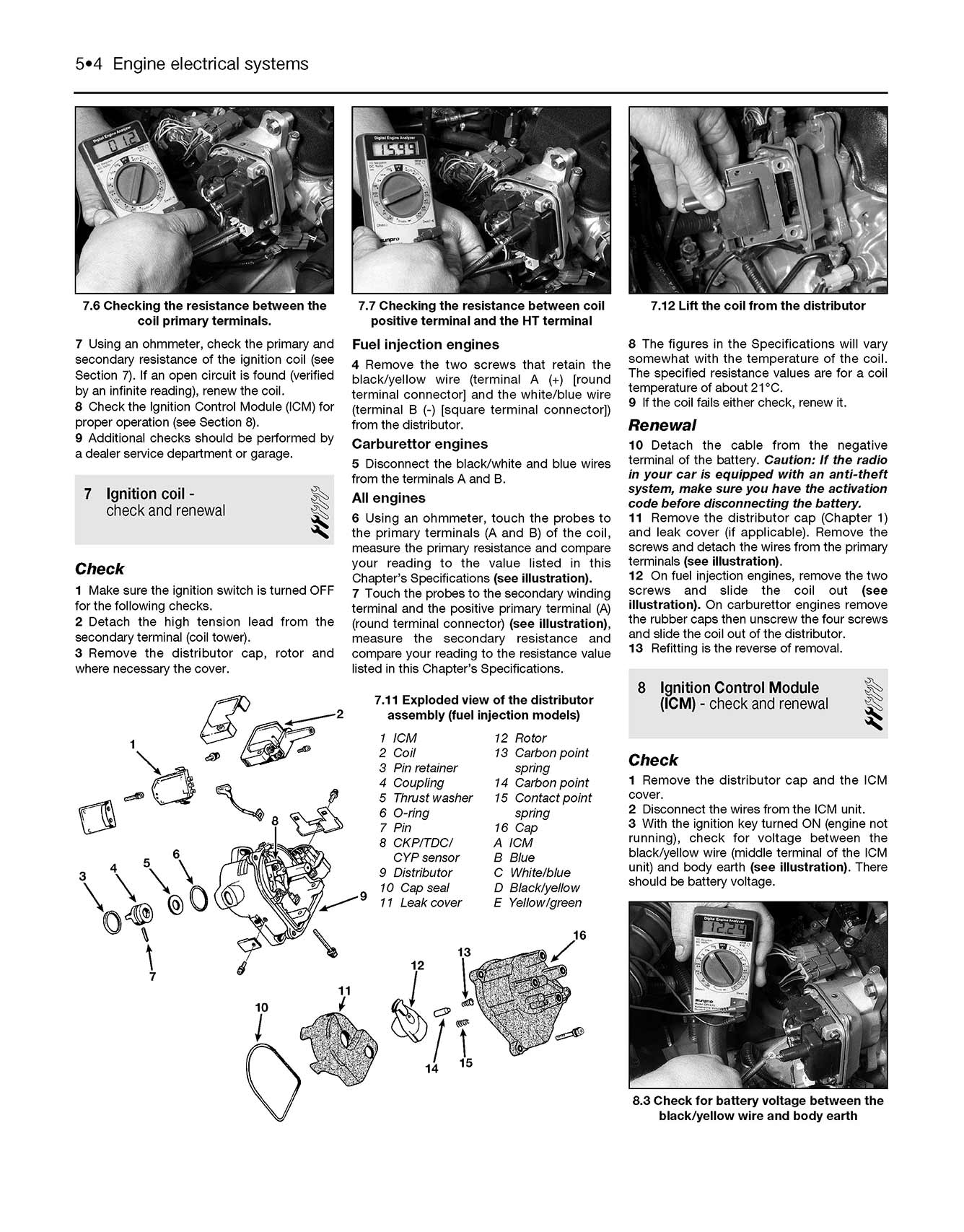 Honda Civic (Nov 1991-1996) Haynes Repair Manual - Image 5