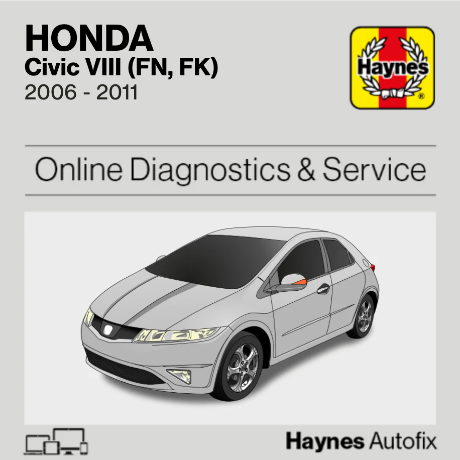 Honda Civic VIII (FN, FK) 2006 to 2011 Haynes Online Diagnostics & Service Guide