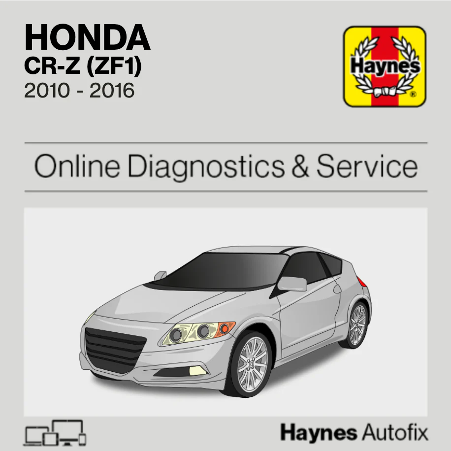 Honda CR-Z (ZF1) 2010 to 2016 Haynes Online Diagnostics & Service Guide