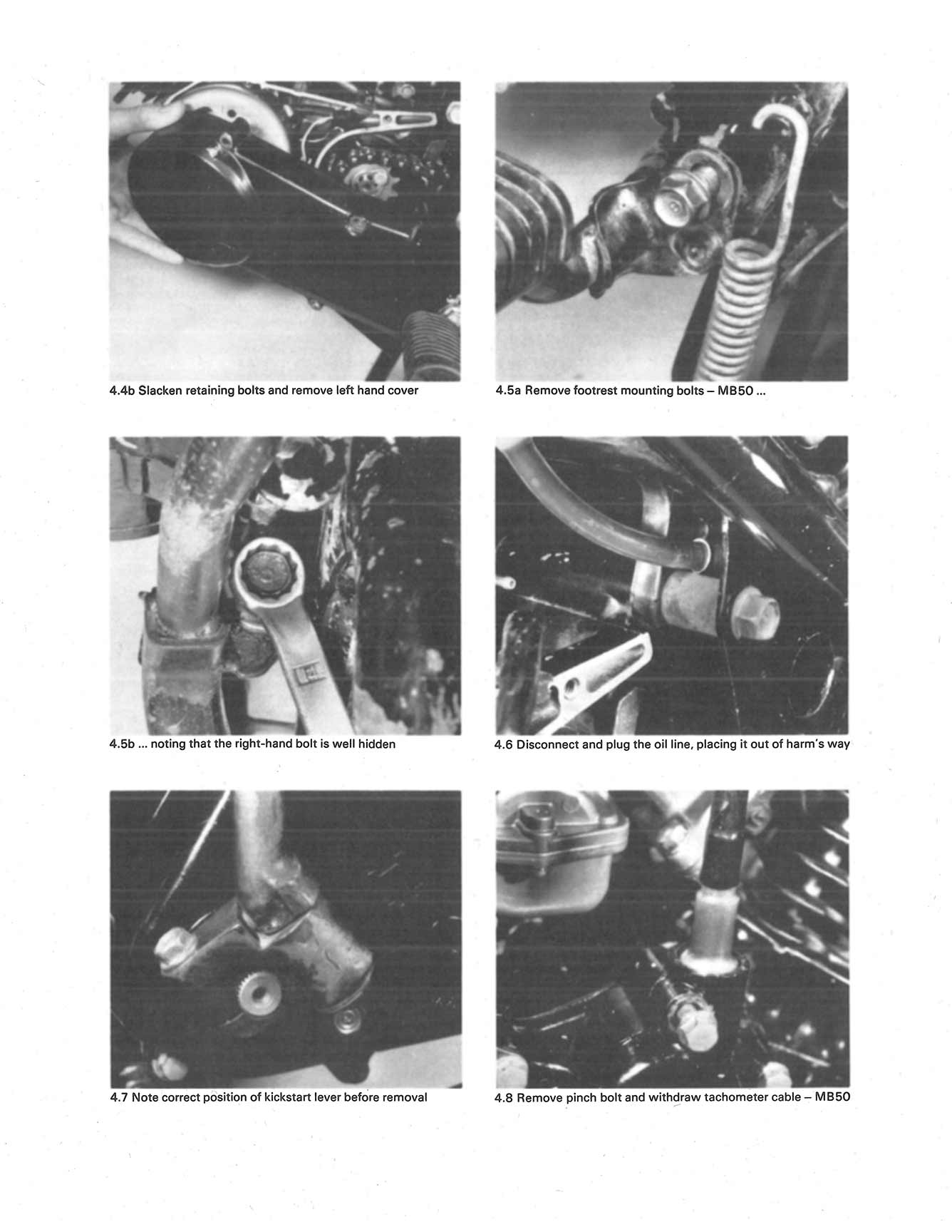 Honda MB, MBX, MT & MTX50 (1980-1993) Haynes Repair Manual - Image 4