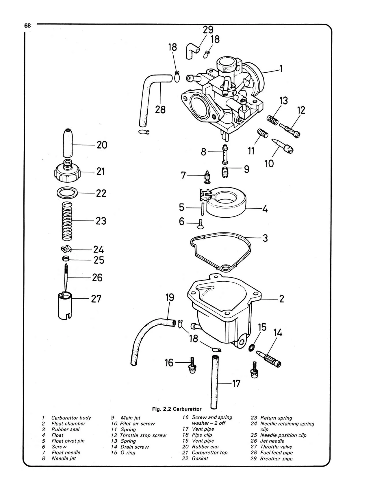 Honda NB, ND, NP & NS50 Melody (1981-1985) Haynes Repair Manual - Image 5