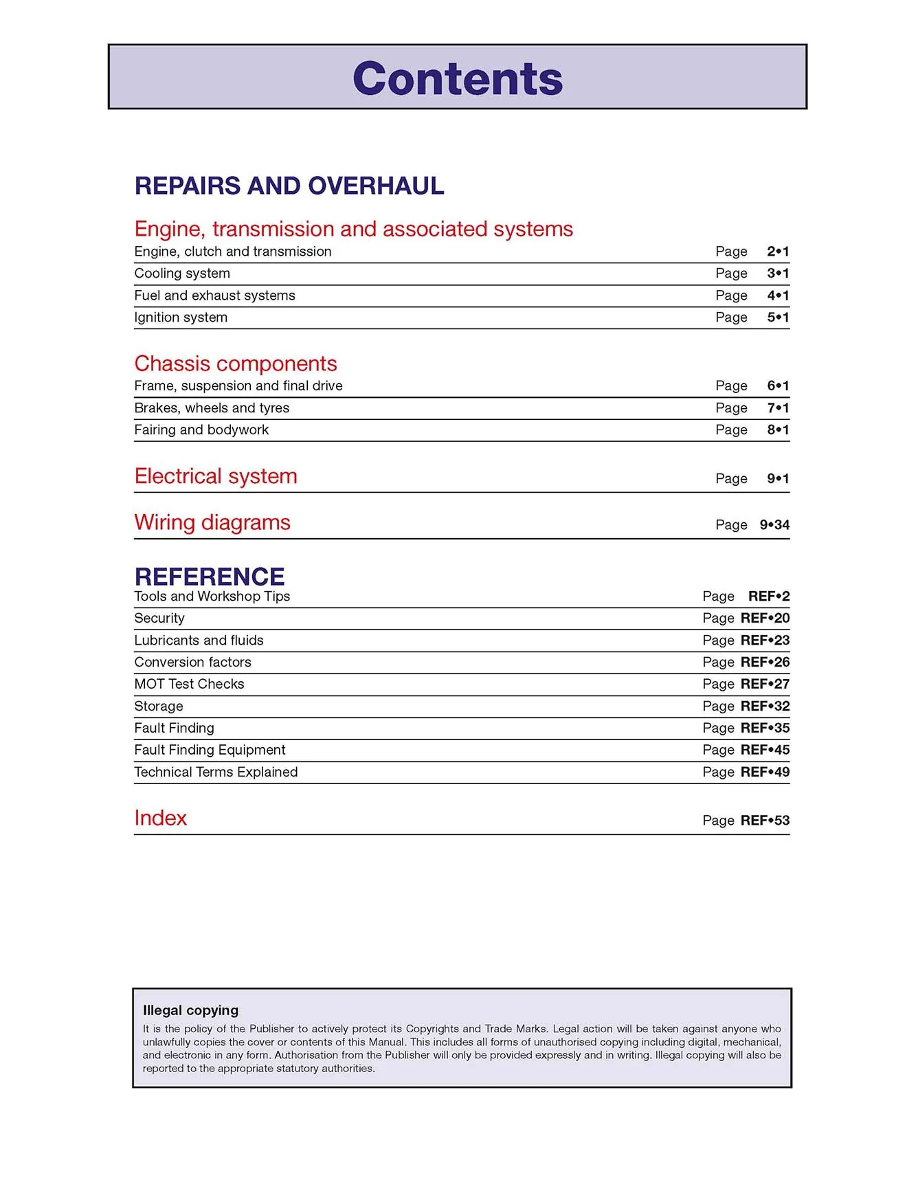 Honda XL600/650V Transalp & XRV750 Africa Twin (1987-2007) Haynes Repair Manual - Image 4