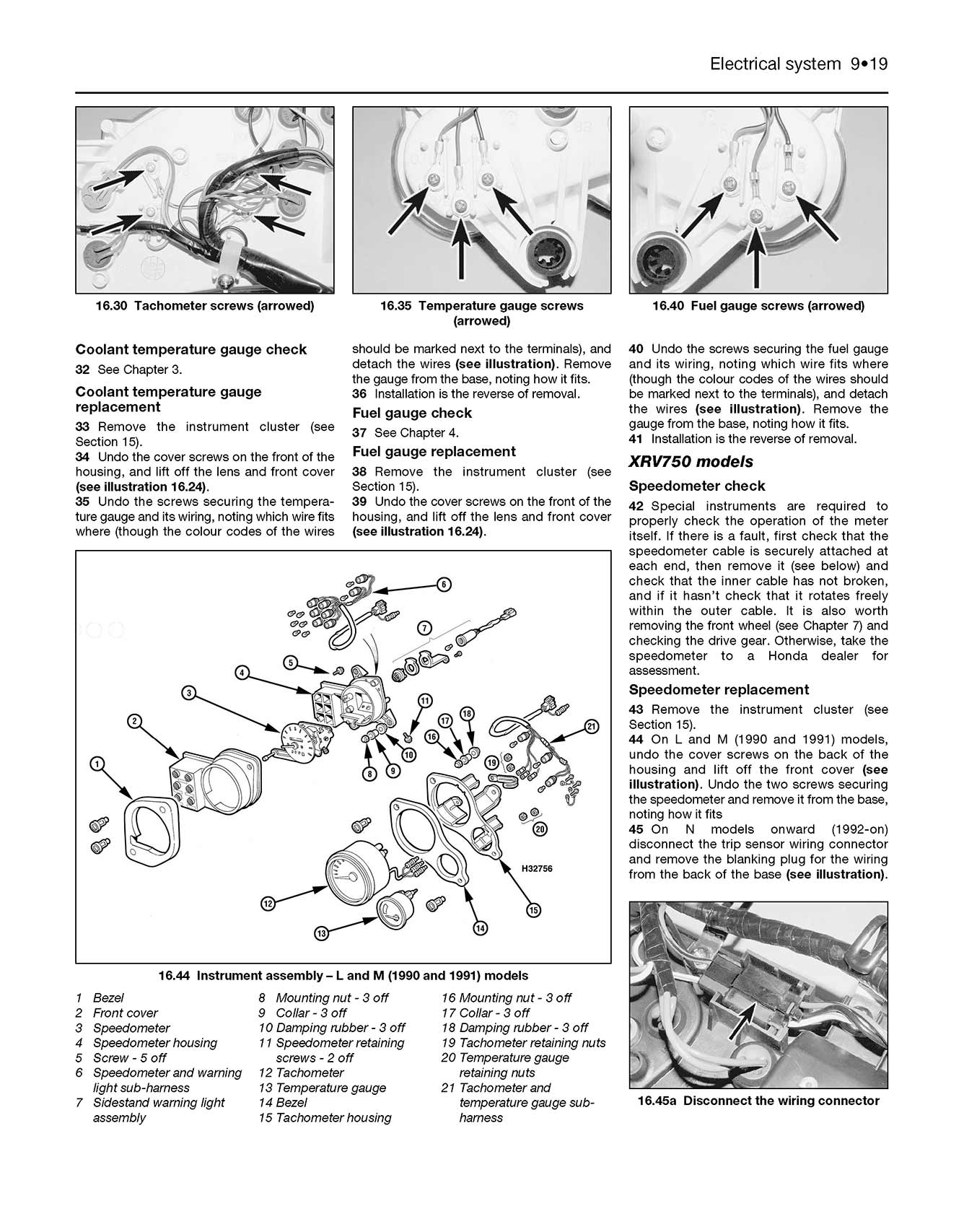 Honda XL600/650V Transalp & XRV750 Africa Twin (1987-2007) Haynes Repair Manual - Image 6