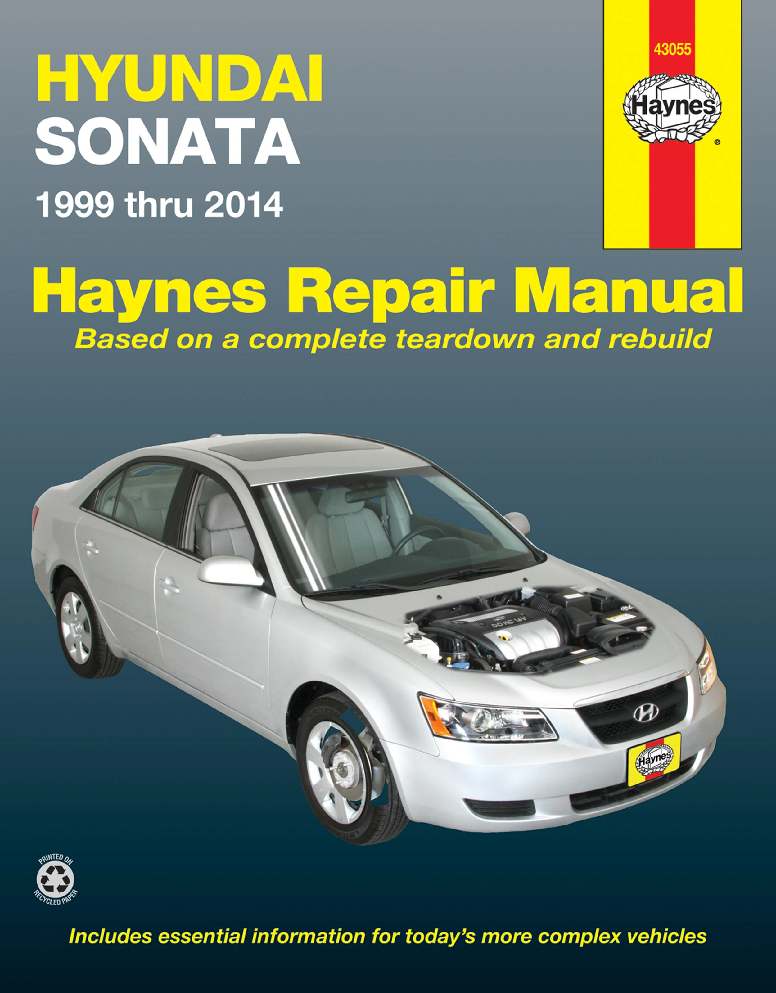 Hyundai Sonata (1999-2014) Haynes Repair Manual (USA)