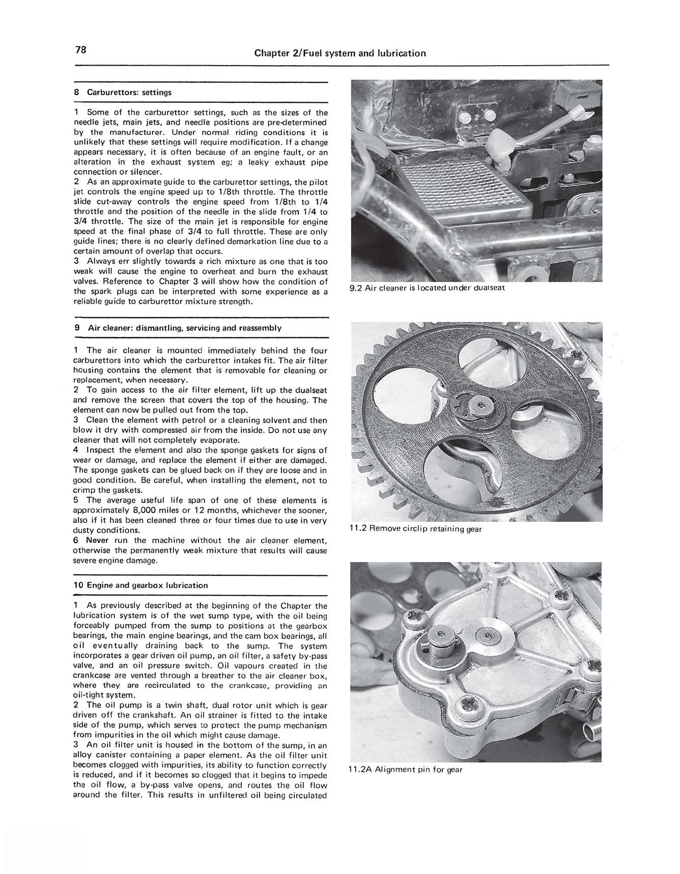 Kawasaki 900 & 1000 Fours (1973-1977) Haynes Repair Manual - Image 6