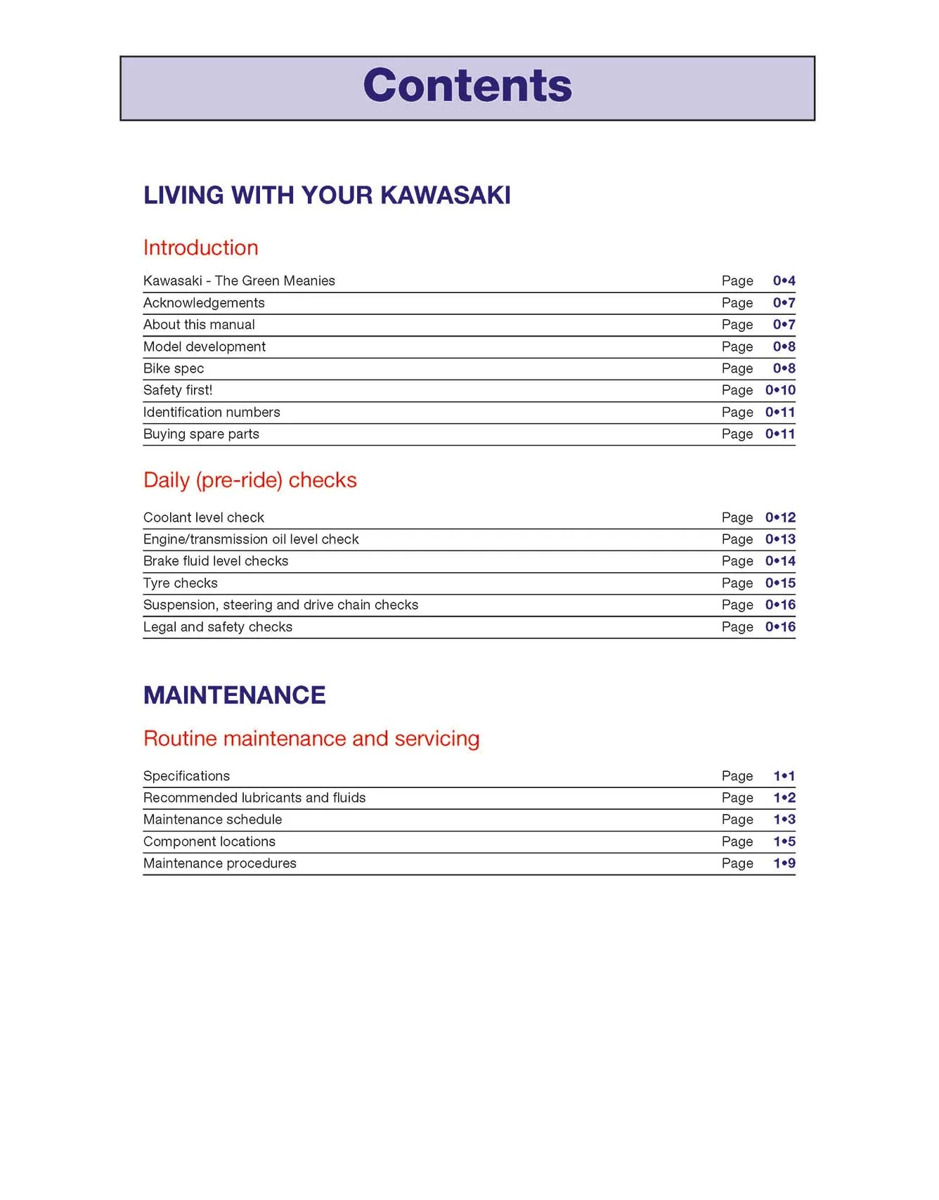 Kawasaki EX500 (GPZ500S) & ER500 (ER-5) (1987-2008) Haynes Repair Manual - Image 3