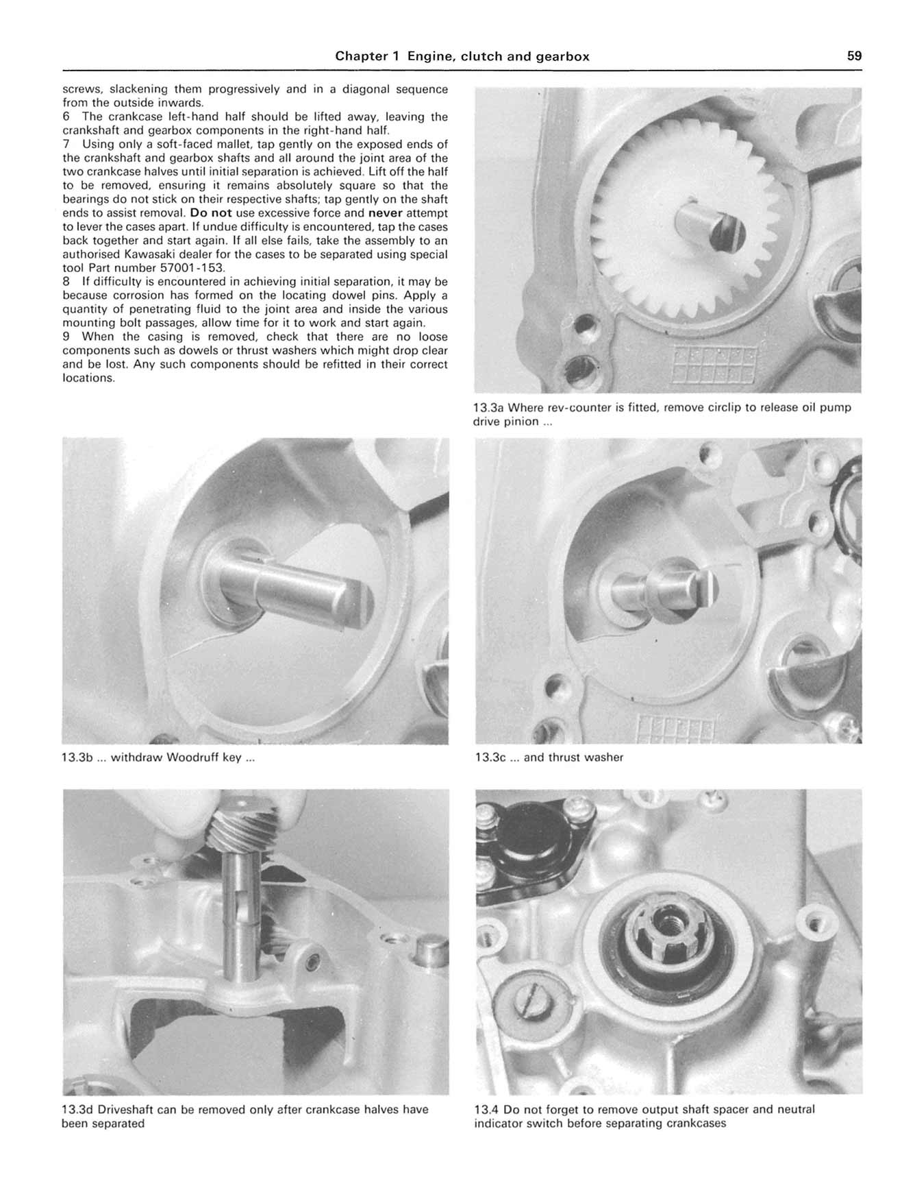 Kawasaki KC, KE & KH100 (1975-1999) Haynes Repair Manual - Image 4