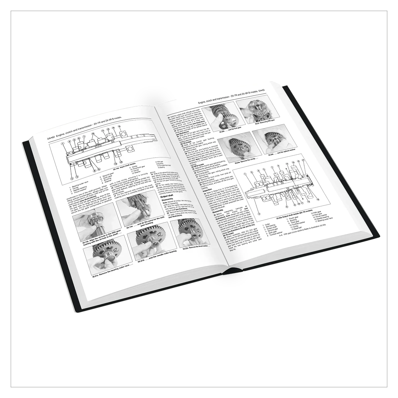 Kawasaki Ninja ZX-7R & ZX-9R (1994-2004) Haynes Repair Manual - Premium Hardback Edition - Image 3