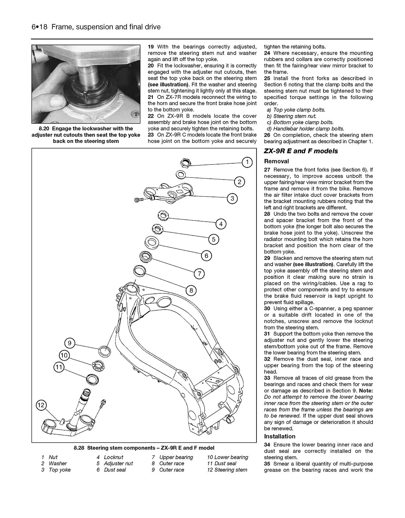 Kawasaki Ninja ZX-7R & ZX-9R (1994-2004) Haynes Repair Manual - Premium Hardback Edition - Image 7