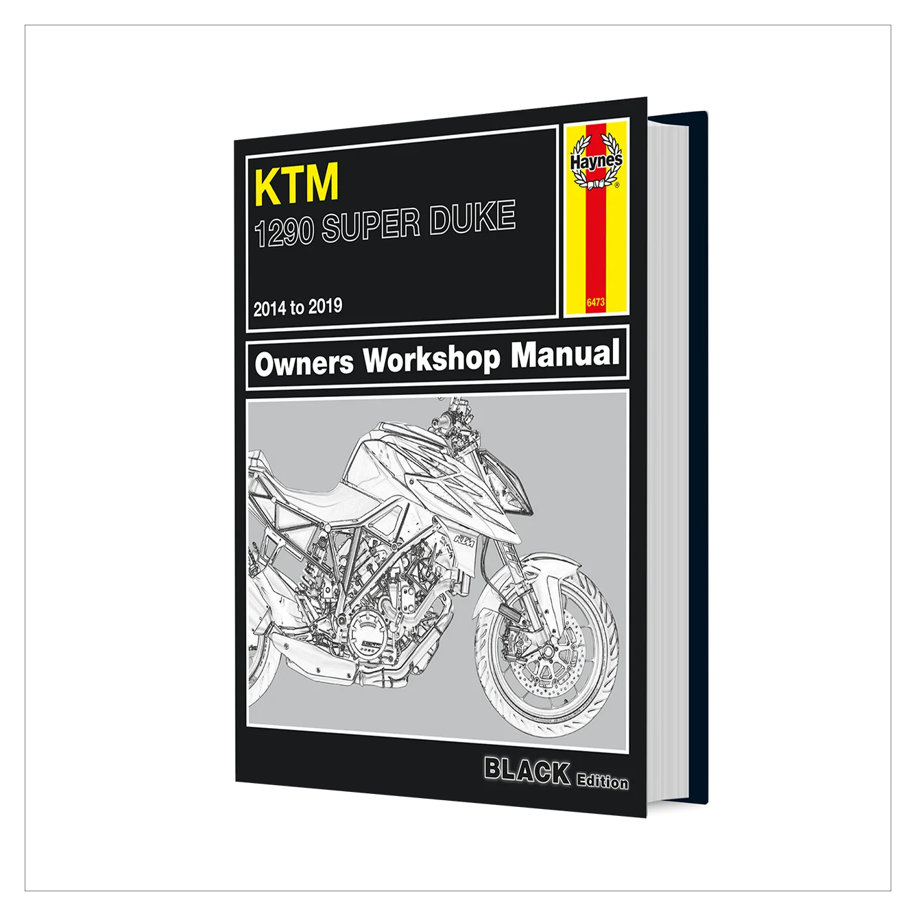 KTM 1290 Super Duke (2014-2019) Haynes Repair Manual - Premium Hardback Edition