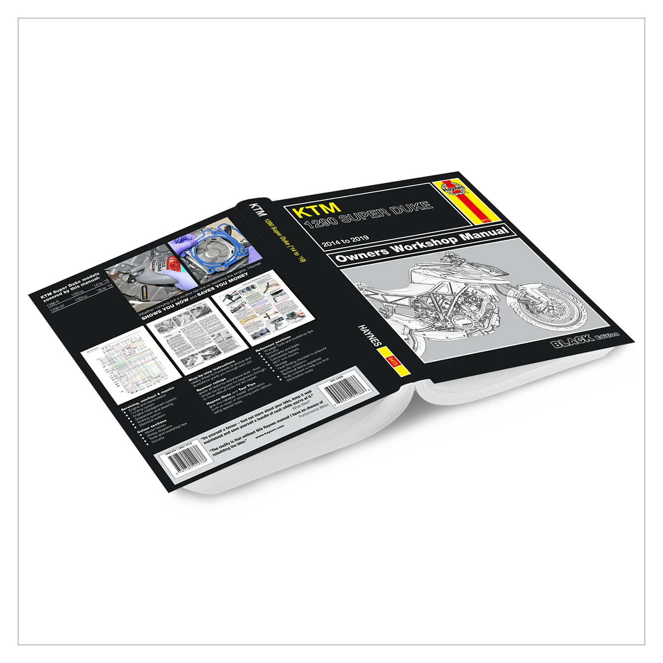 KTM 1290 Super Duke (2014-2019) Haynes Repair Manual - Premium Hardback Edition - Image 2
