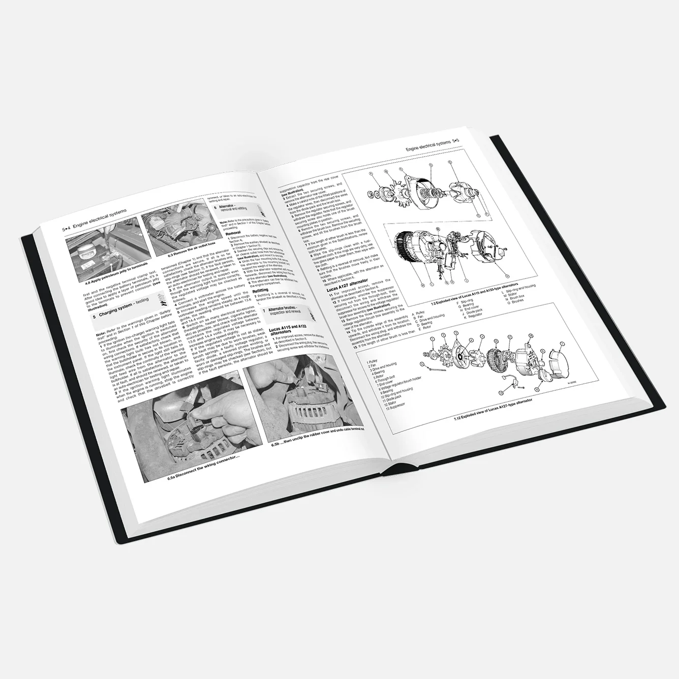 Land Rover Defender Diesel (Feb 2007-2016) 56 to 16 Haynes Repair Manual - Premium Hardback Black Edition - Image 3