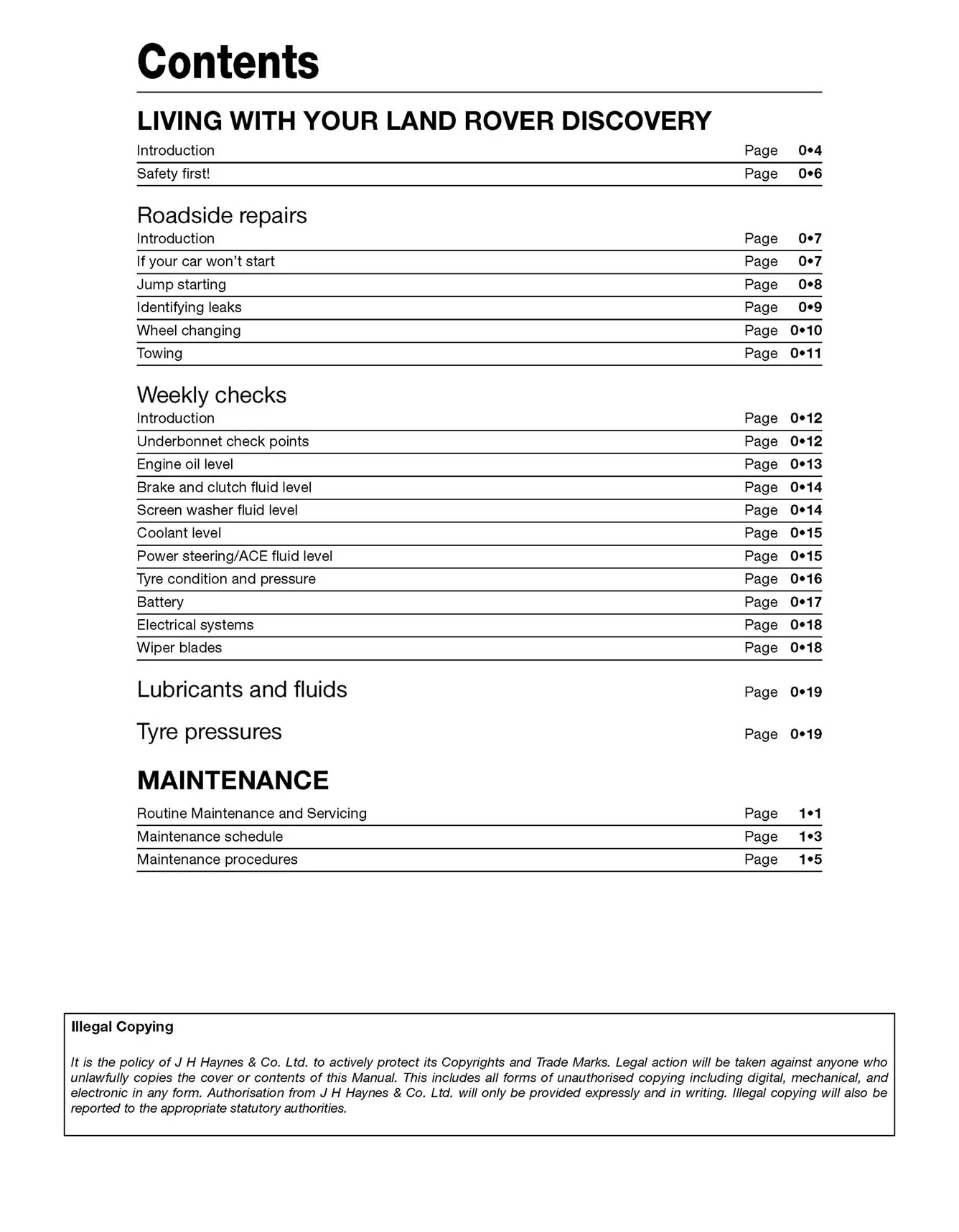 Land Rover Discovery Diesel (Nov 1998-Jul 2004) Haynes Repair Manual - Premium Hardback Black Edition - Image 4