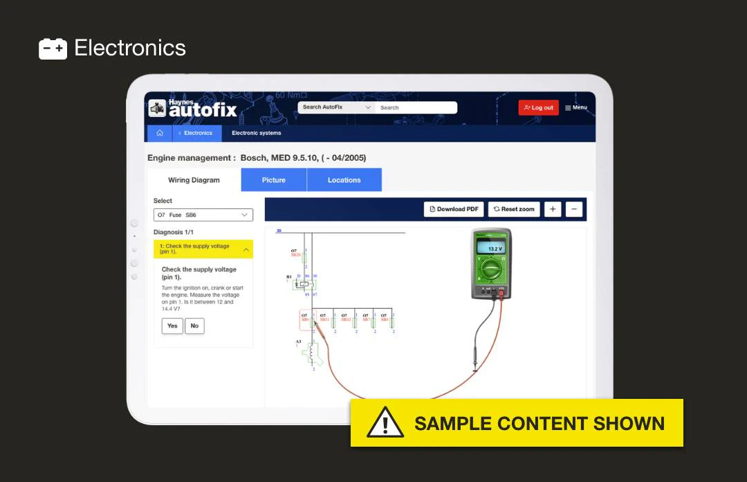 Mazda RX-8 (SE) 2004 to 2012 Haynes Online Diagnostics & Service Guide - Image 6