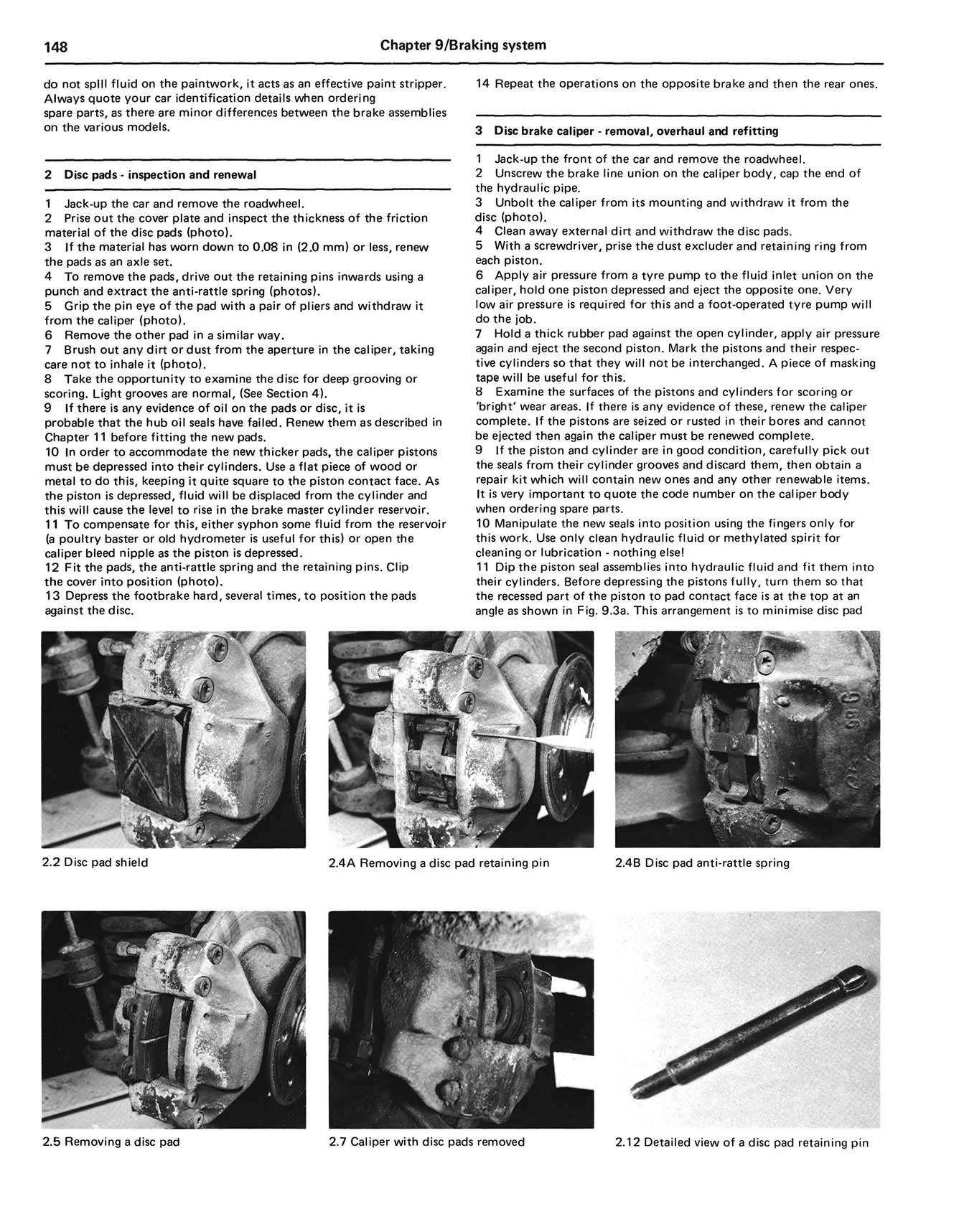 Mercedes-Benz 250 & 280 (1968-1972) Haynes Repair Manual - Image 6