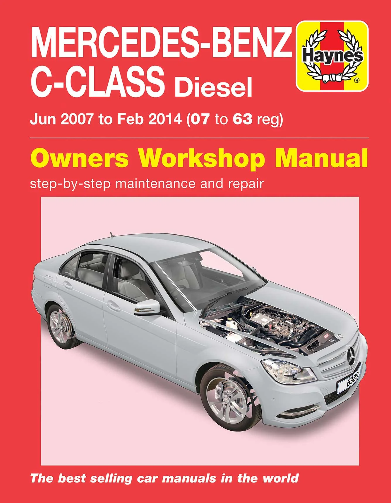Mercedes-Benz C-Class Diesel (Jun 2007-Feb 2014) 07 to 63 Haynes Repair Manual - Image 2