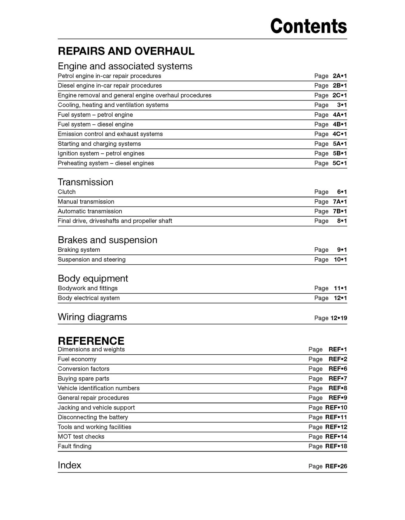 Mercedes-Benz C-Class Petrol & Diesel (Sept 2000-May 2007) Haynes Repair Manual - Image 5
