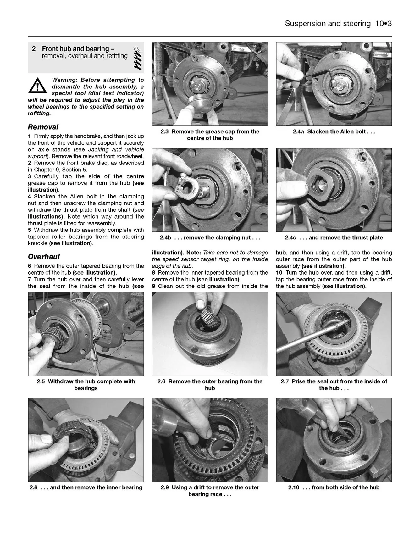 Mercedes-Benz Sprinter Diesel (1995-Apr 2006) Haynes Repair Manual - Image 7