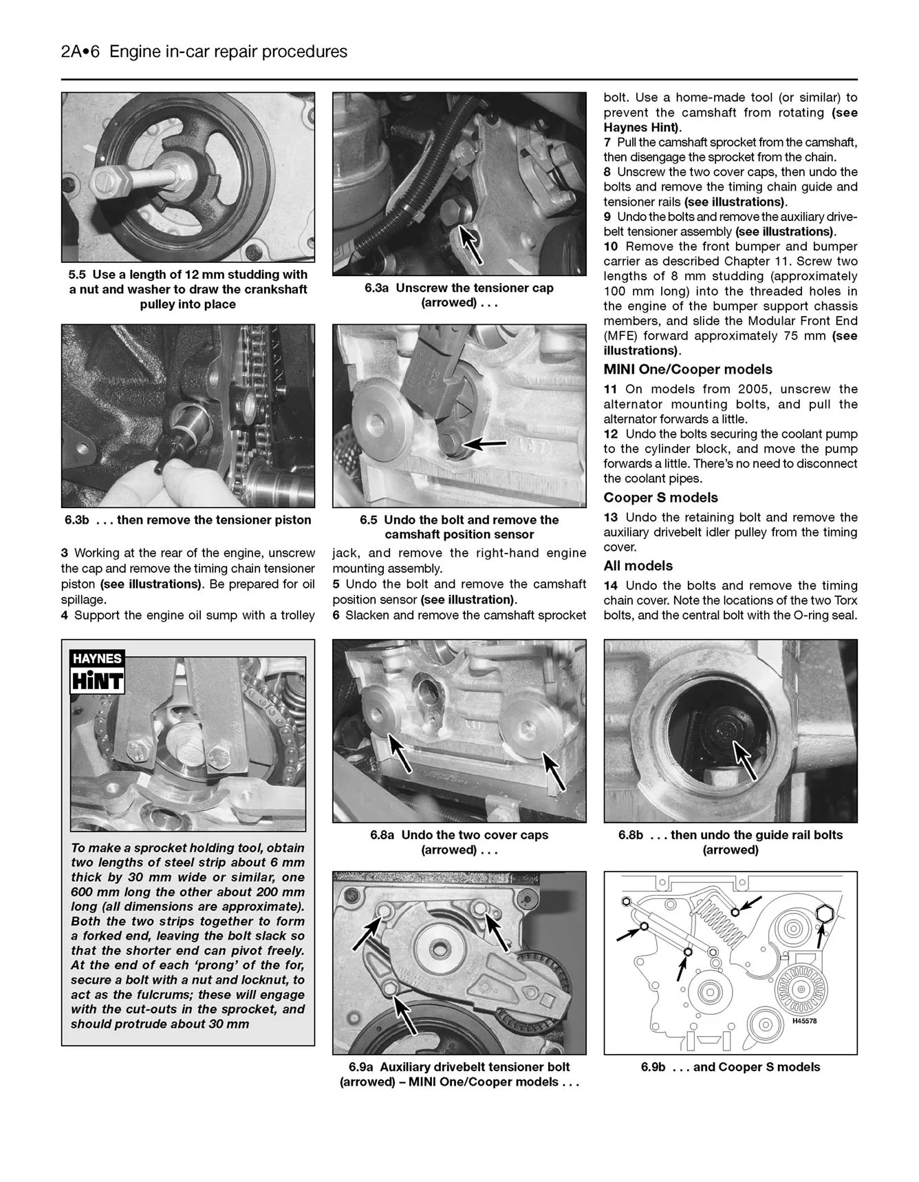 MINI Petrol (July 2001-2006) Haynes Repair Manual - Premium Hardback Black Edition - Image 6