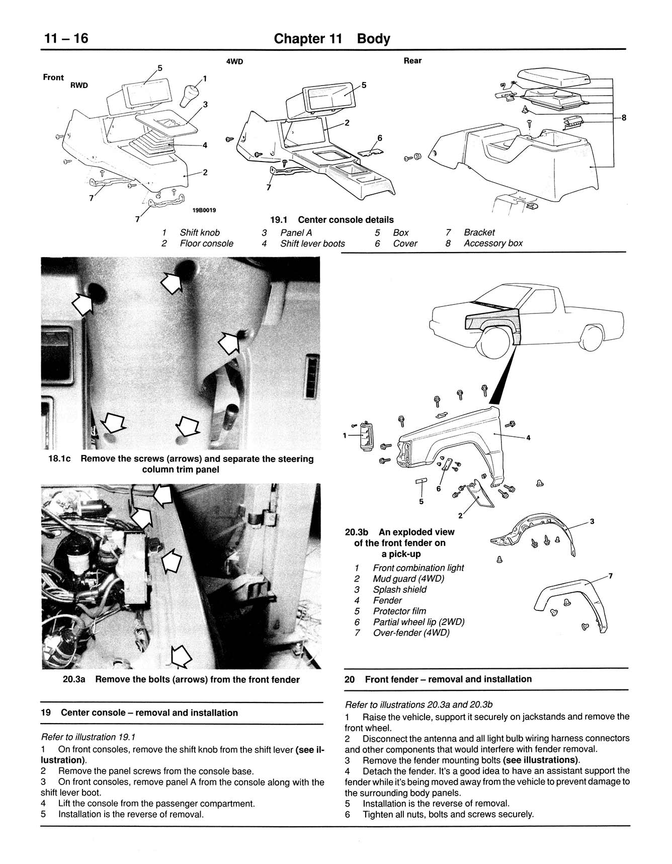 Mitsubishi Shogun & L200 Pick-Ups Petrol (1983-1994) Haynes Repair Manual - Image 6
