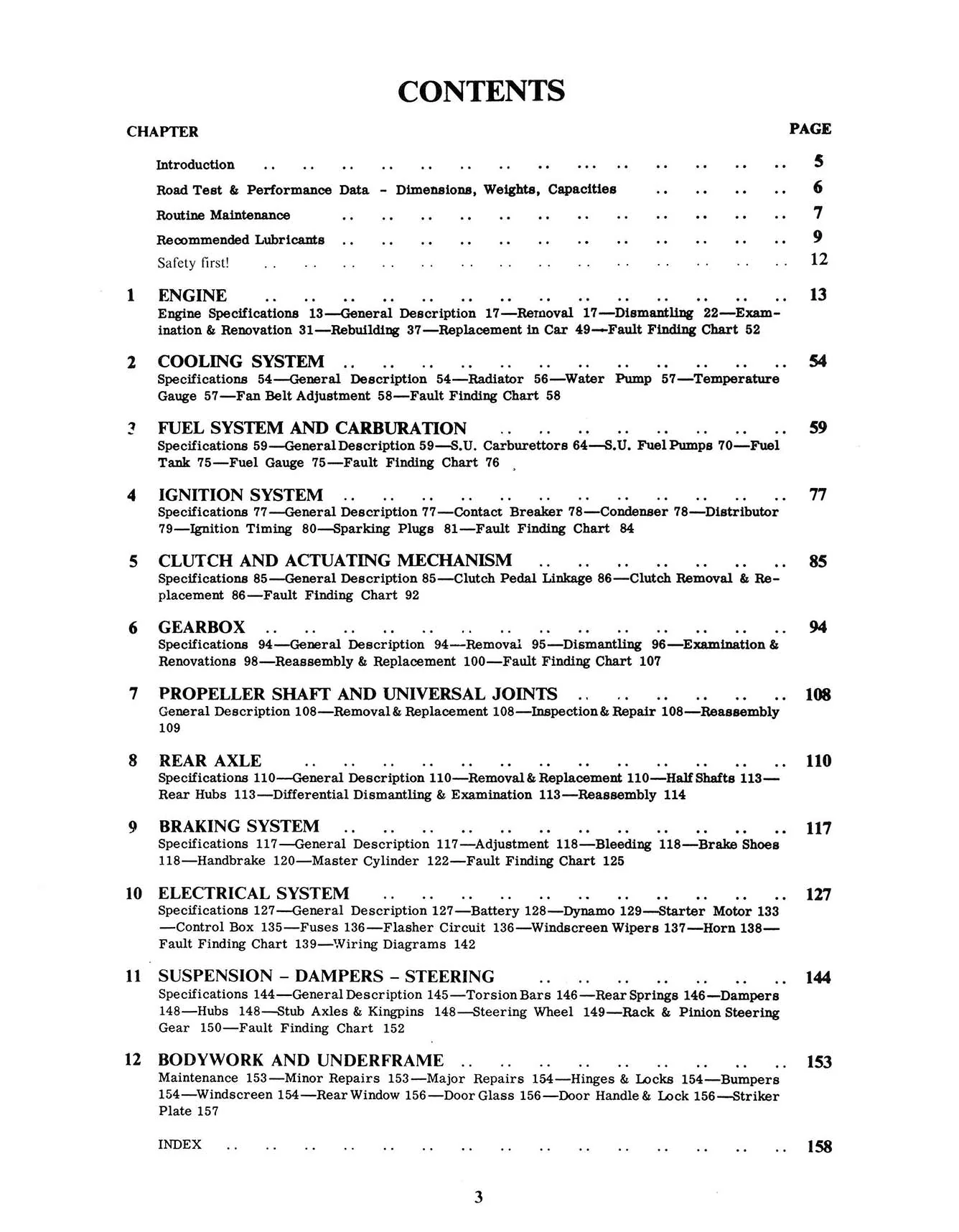 Morris Minor 1000 (1956-1971) Haynes Repair Manual - Image 3