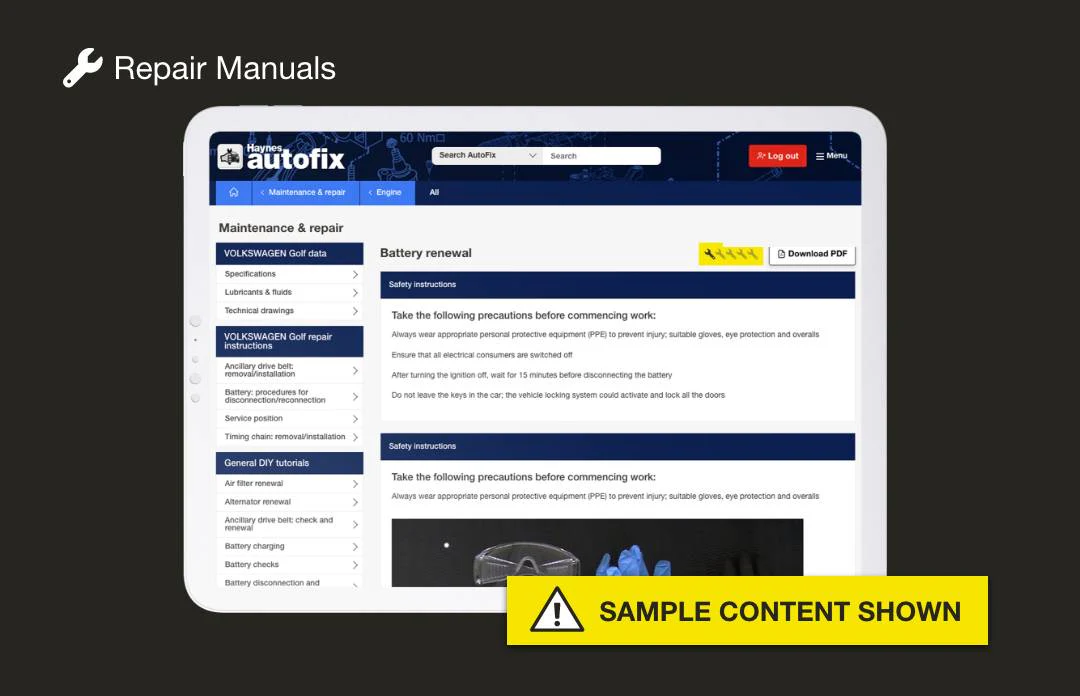 Opel Frontera B (U99) 2001 to 2004 Haynes Online Diagnostics & Service Guide - Image 3