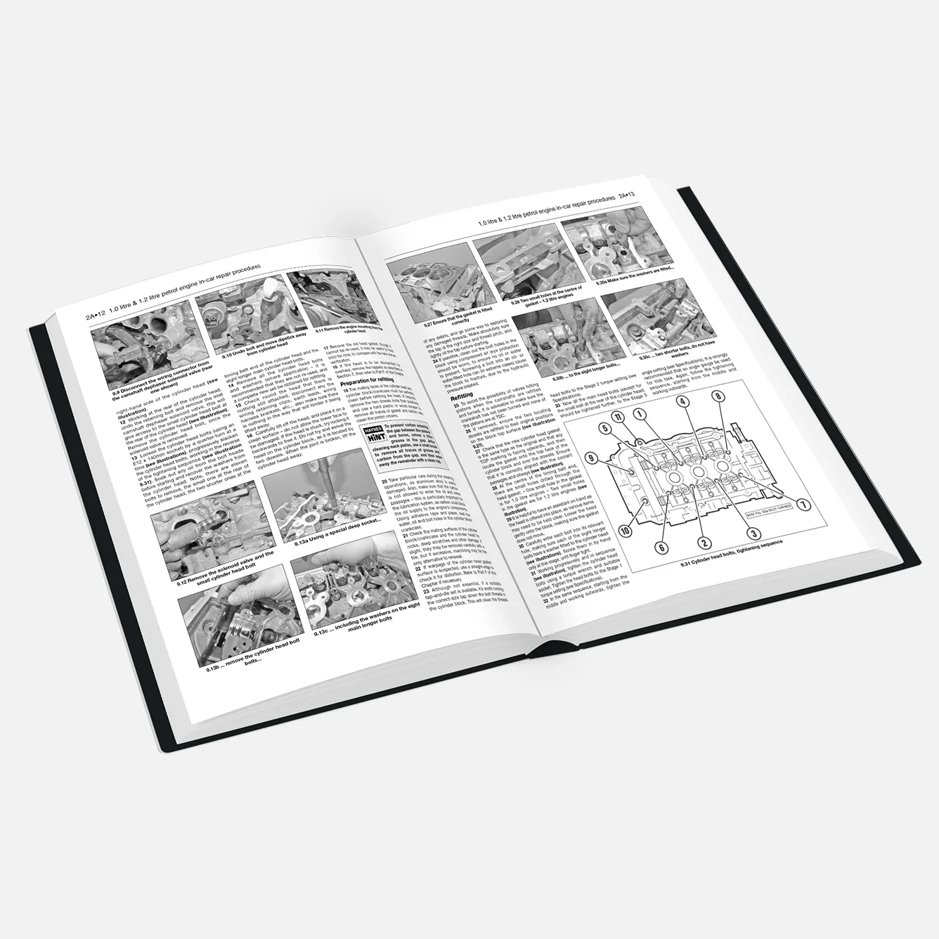 Peugeot 208 Petrol & Diesel (2012-2019) 12 to 69 reg Haynes Repair Manual - Premium Hardback Black Edition - Image 3