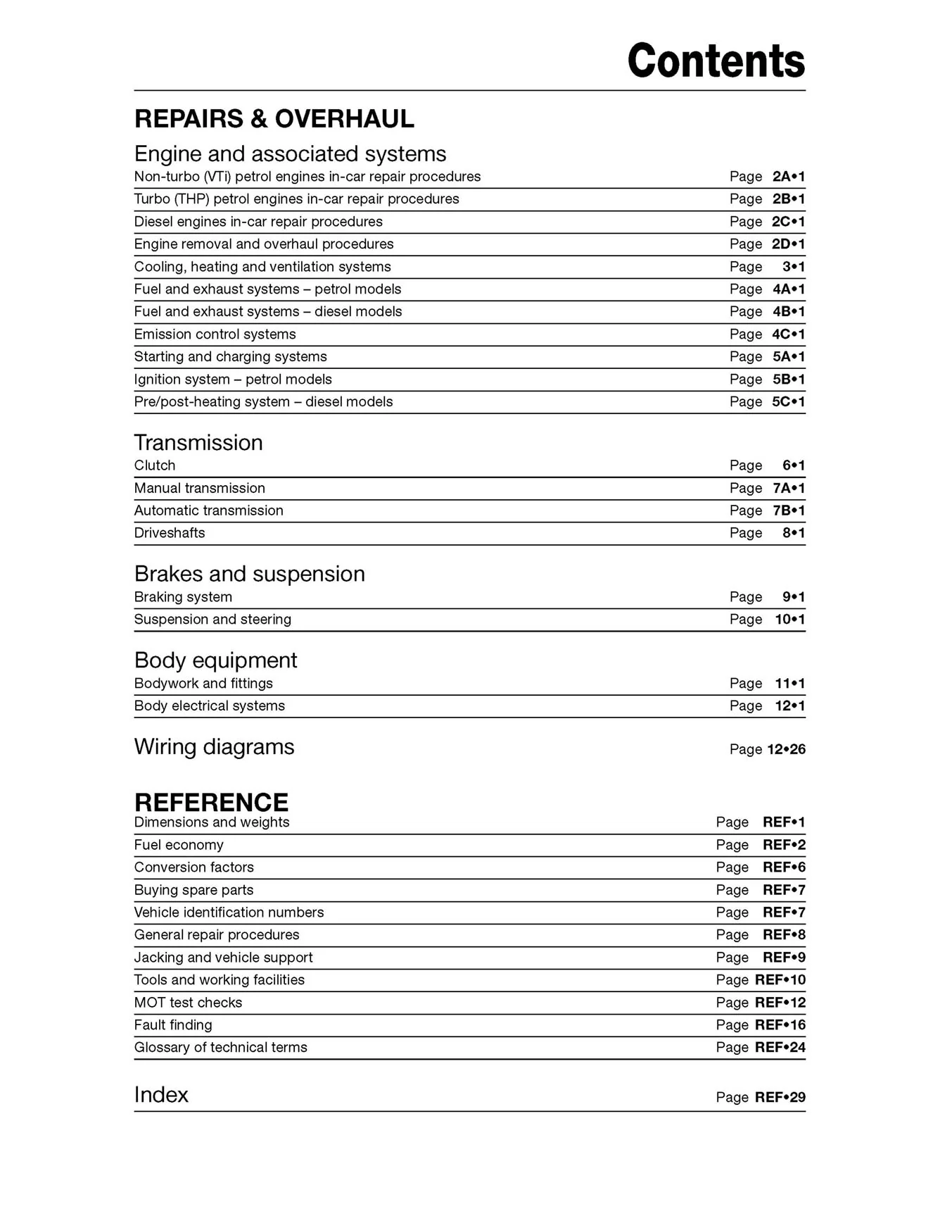 Peugeot 308 Petrol & Diesel (2007-2012) Haynes Repair Manual - Image 5