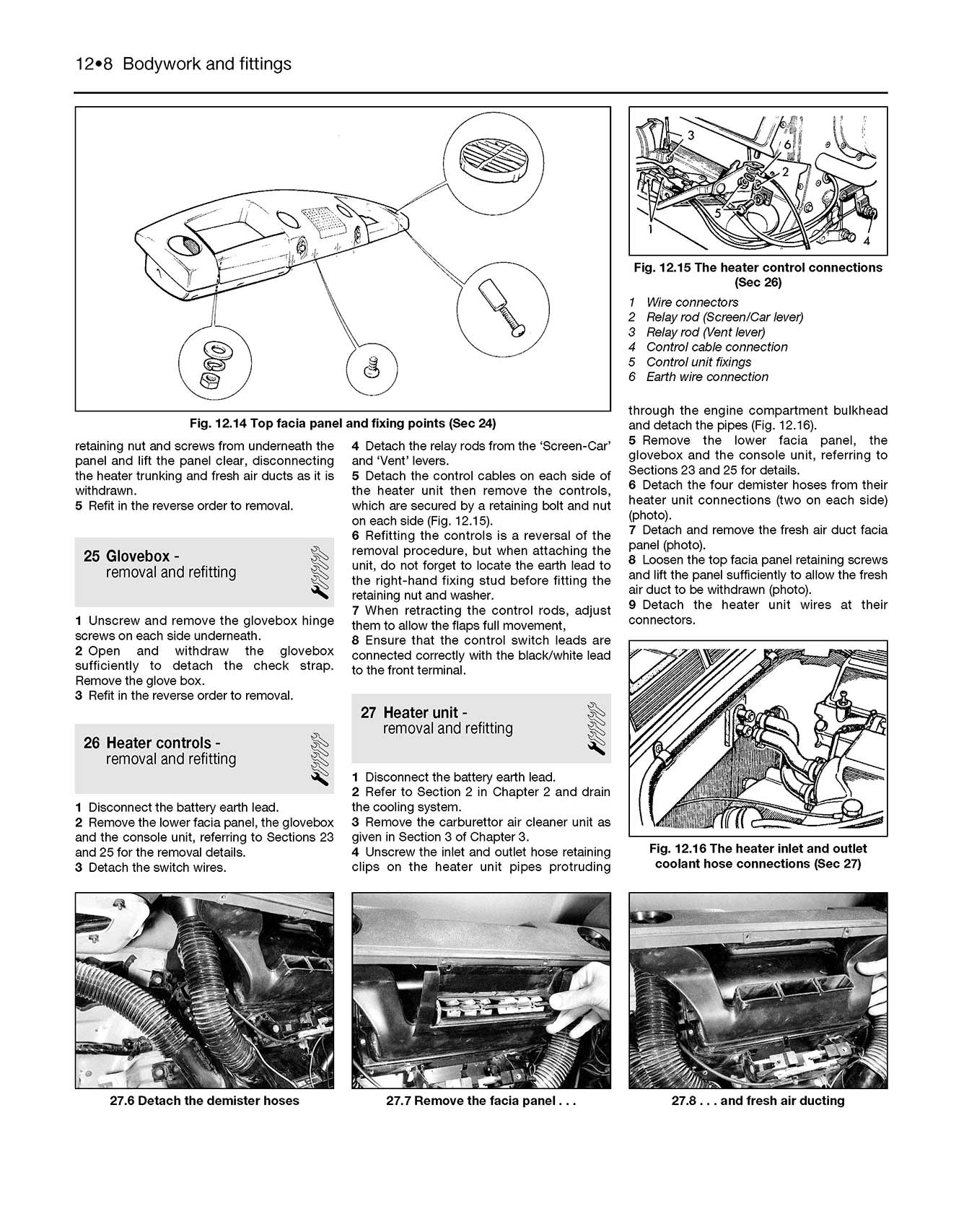 Range Rover V8 Petrol (1970-Oct 1992) Haynes Repair Manual - Image 6