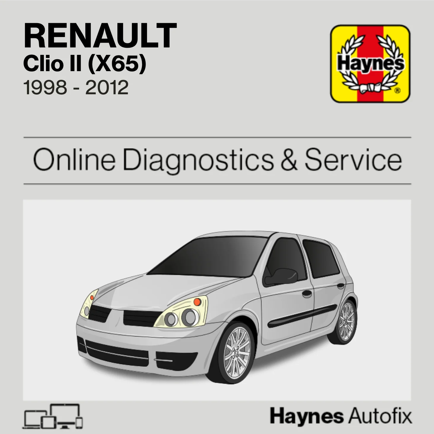 Renault Clio II (X65) 1998 to 2012 Haynes Online Diagnostics & Service Guide