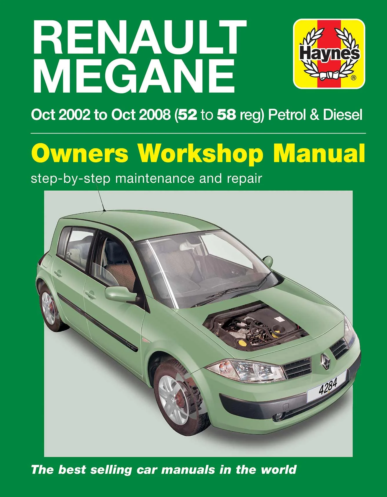 Renault Megane Petrol & Diesel (Oct 2002-2008) Haynes Repair Manual - Image 2