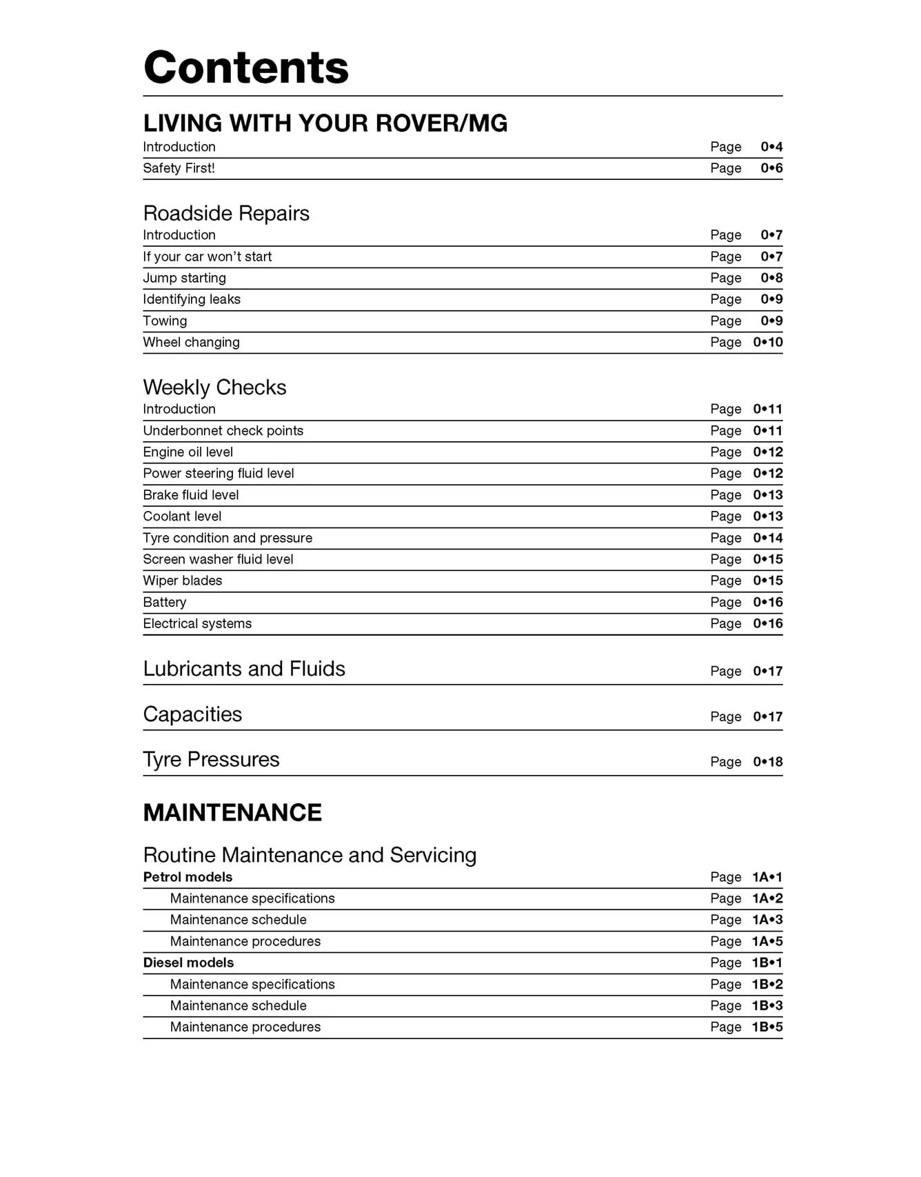 Rover 25 & MG ZR Petrol & Diesel (Oct 1999-2006) Haynes Repair Manual - Image 4